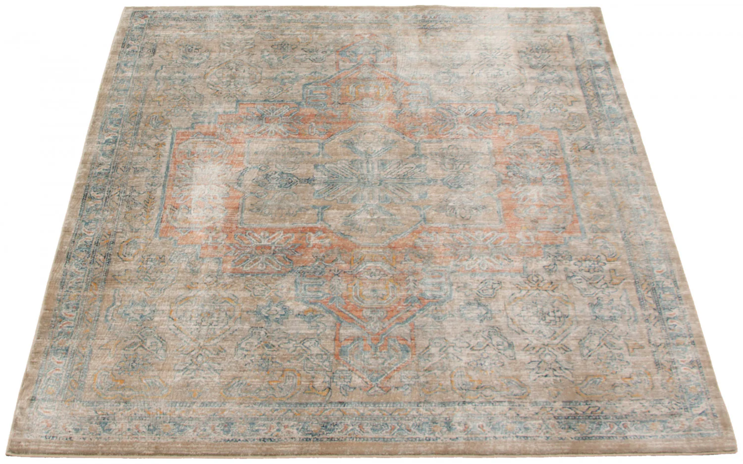 1011-baina-heriz-beige-area-rug-5-3-x-6-7--3.webp Baina Heriz Beige Area Rug - 5'3" x 6'7"