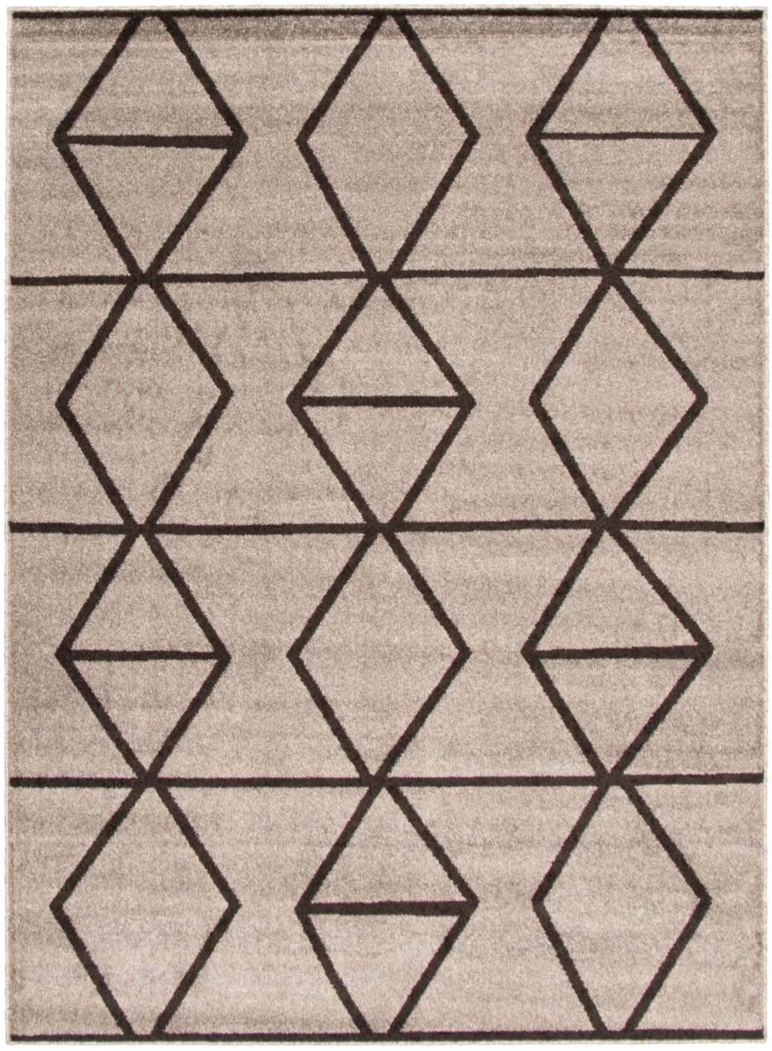 Anandi Grey-Brown Area Rug - 3'11" x 5'7"