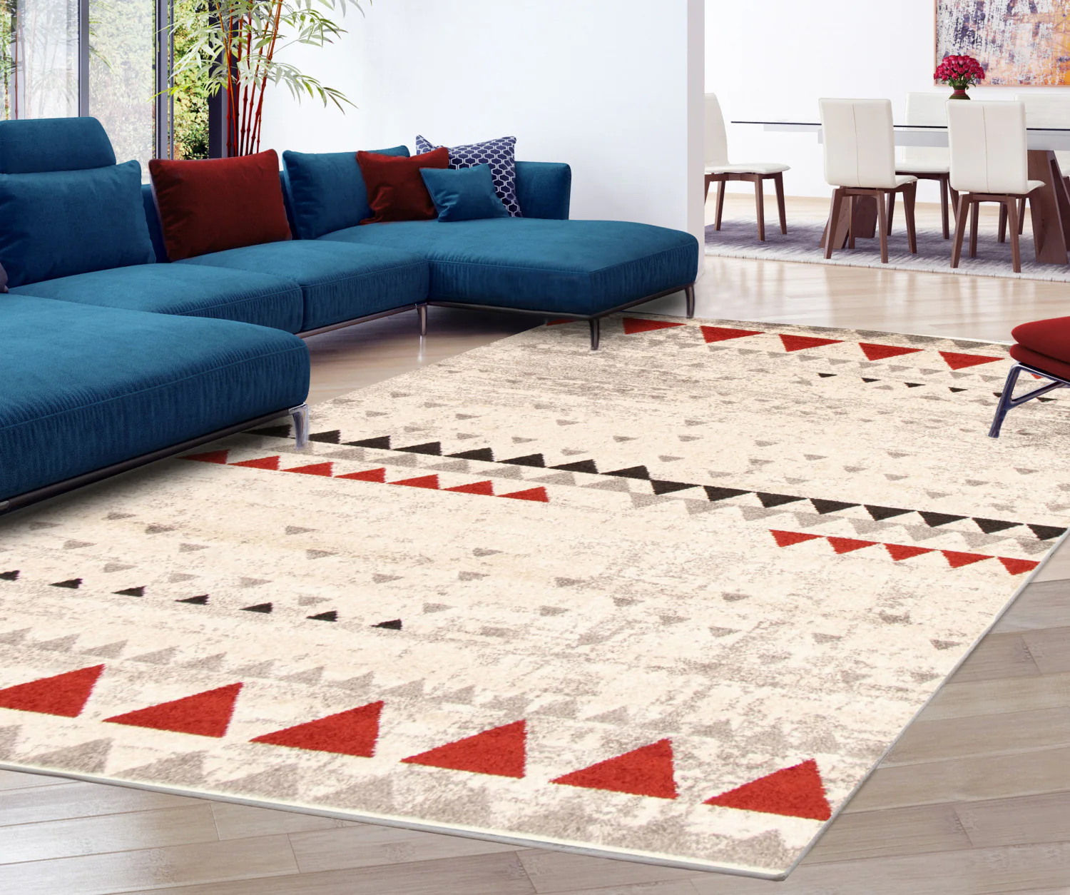 1031-raja-ivory-red-area-rug-7-10-x-10-2--6.webp Raja Ivory-Red Area Rug - 7'10" x 10'2"