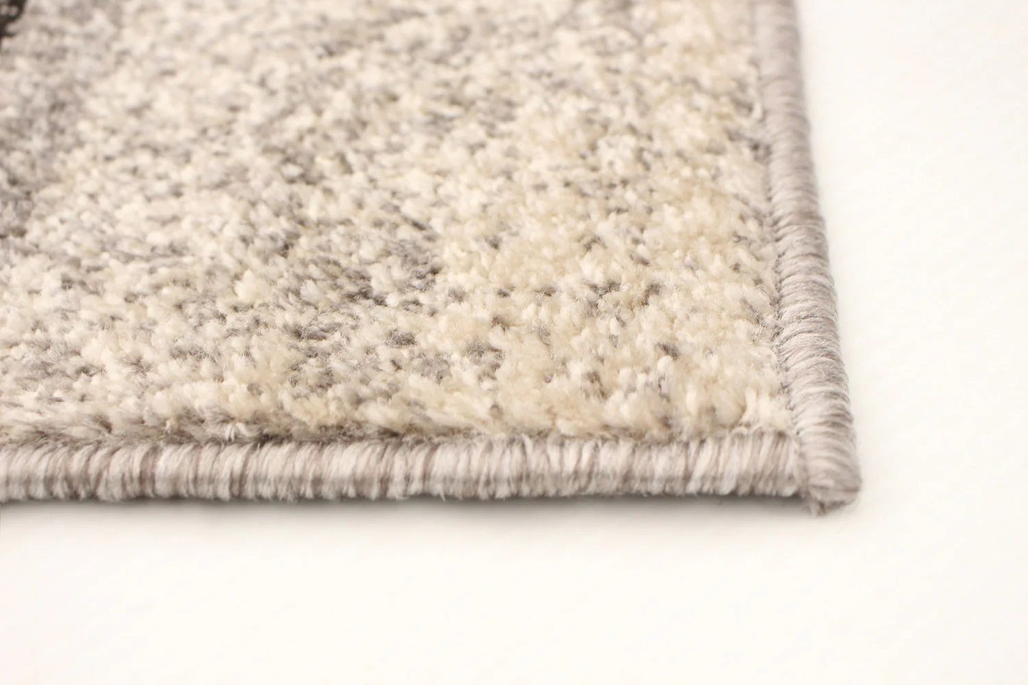 Aya Grey-Blue Area Rug - 3'11" x 5'7"