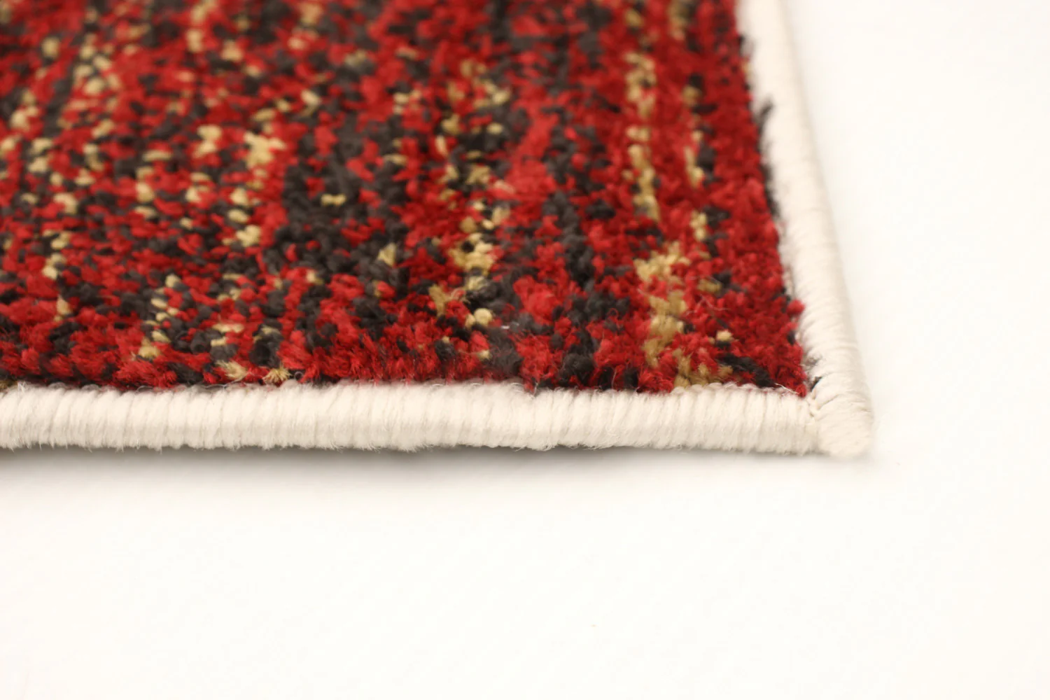 Aya Ivory-Red Area Rug - 5'3" x 7'3"