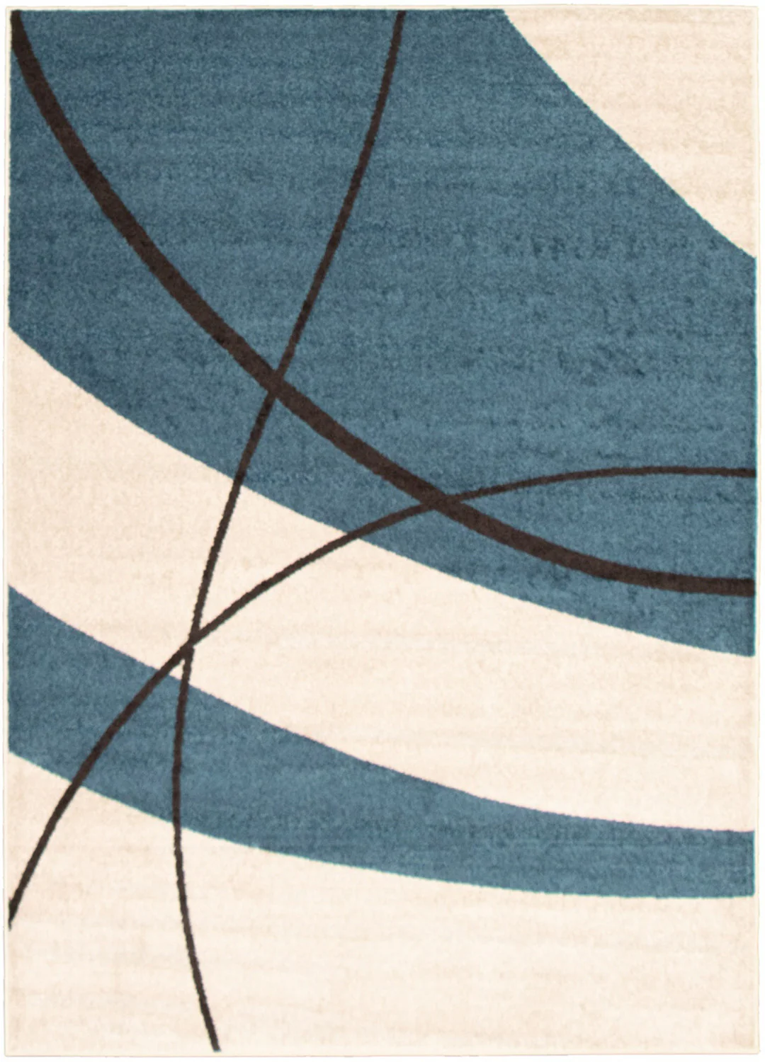 Carson Blue Area Rug - 3'11" x 5'7"