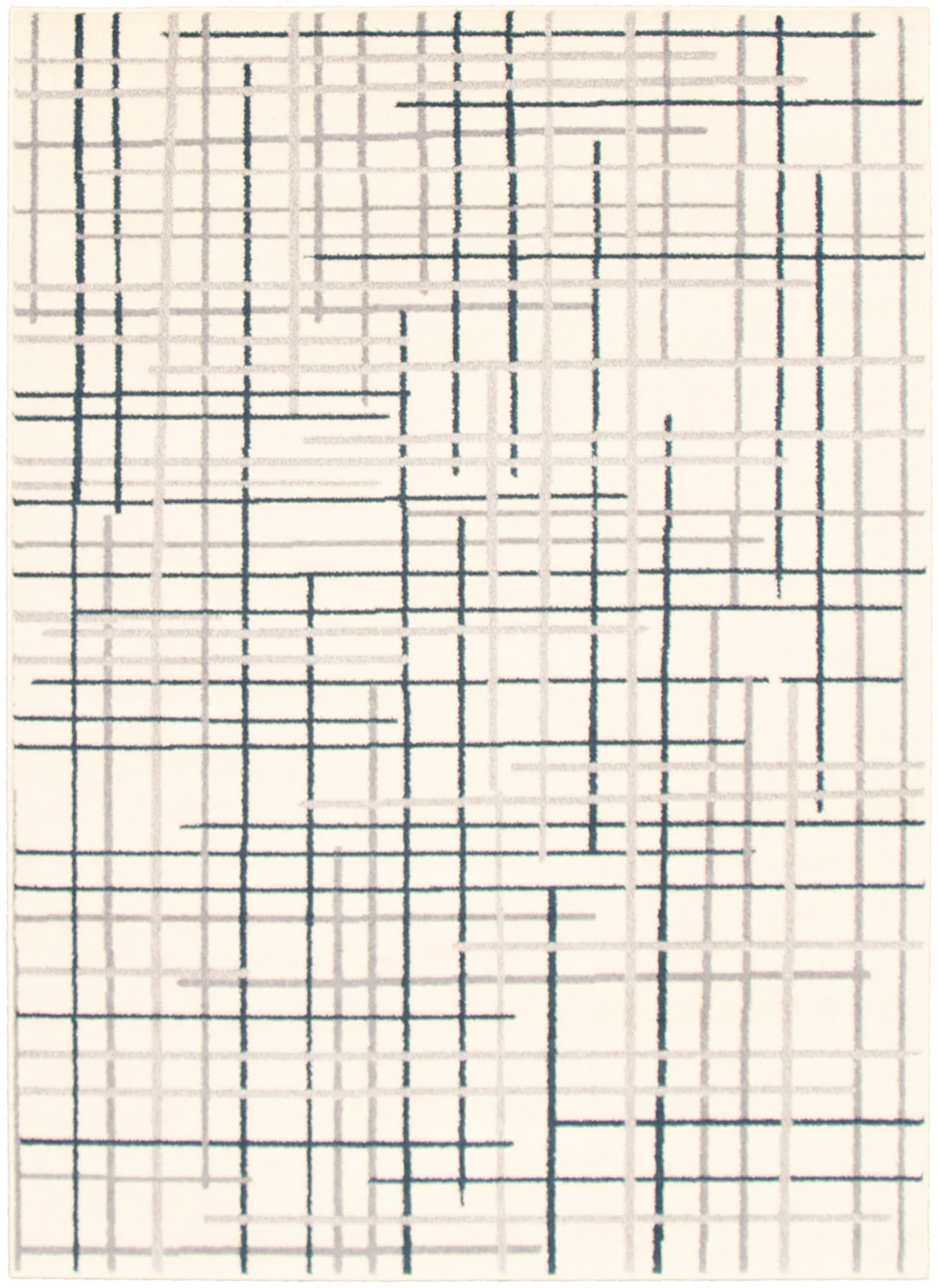 Taite Cream-Prol Area Rug - 3'11" x 5'7"