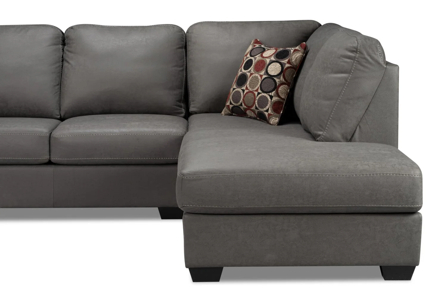 107-made-in-canada-morty-2-piece-right-facing-leather-look-fabric-sectional-with-sofa-and-accent-pillows-grey-5.webp Made in Canada Morty 2-Piece Right-Facing Leather-Look Fabric Sectional with Sofa and Accent Pillows - Grey