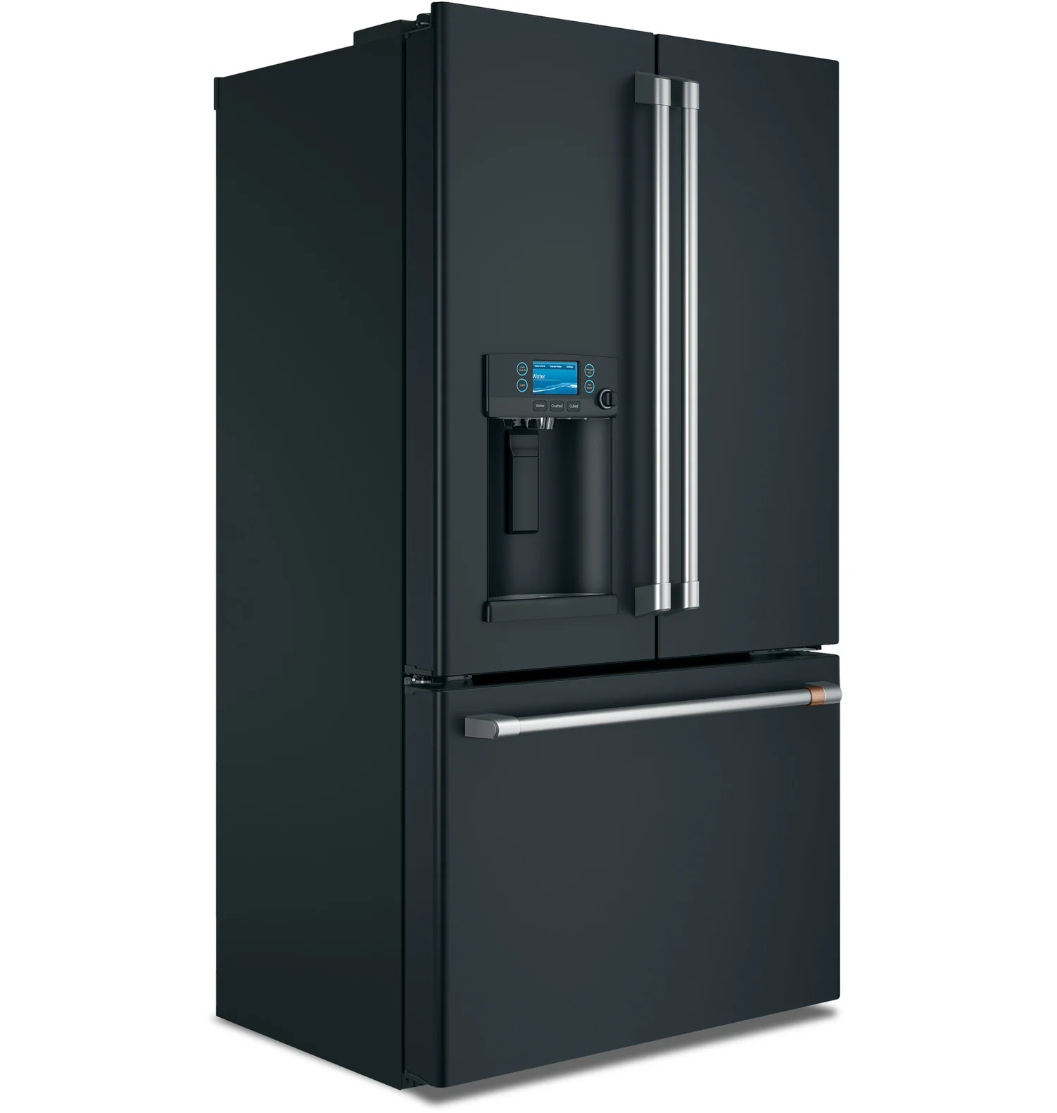 Cafe 36" 22.2 Cu. Ft. French-Door Refrigerator - Matte Black - CYE22TP3MD1