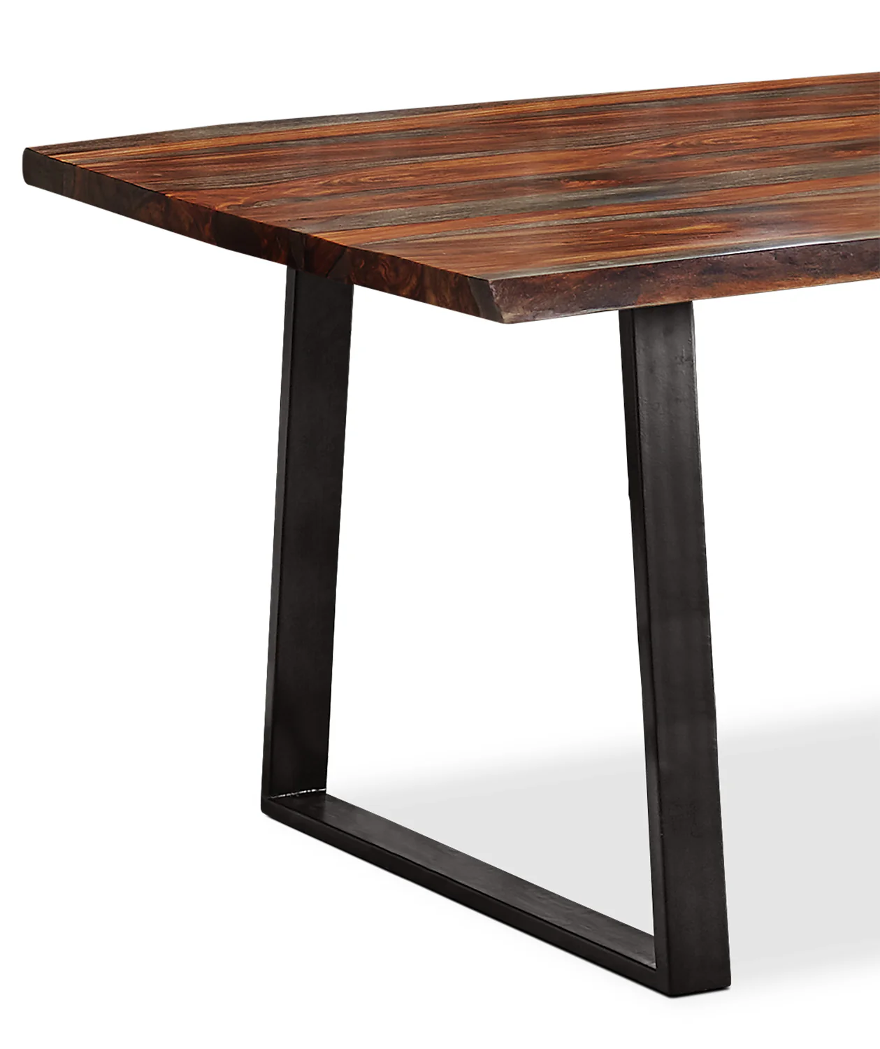 112-bowery-5pc-dining-set-with-table-4-avis-chairs-sheesham-wood-metal-80-w-brown-3.webp Bowery 5pc Dining Set with Table & 4 Avis Chairs, Sheesham Wood, Metal, 80"W - Brown