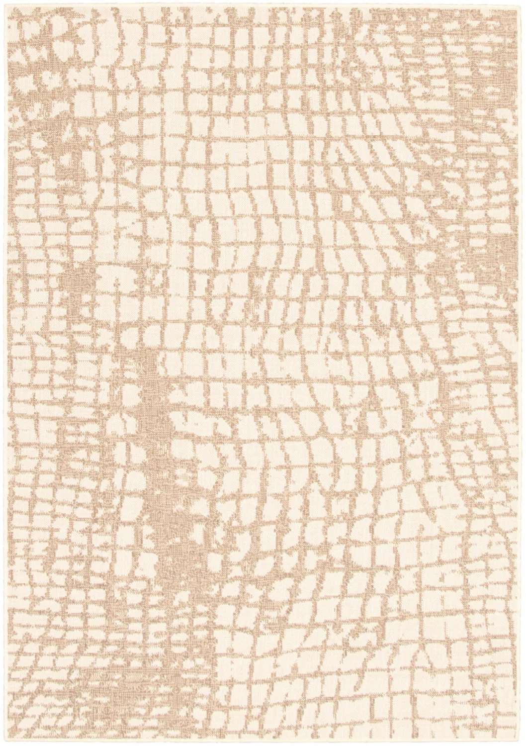 Sadie Safari Champagne-Taupe Area Rug - 5'3" x 7'7"