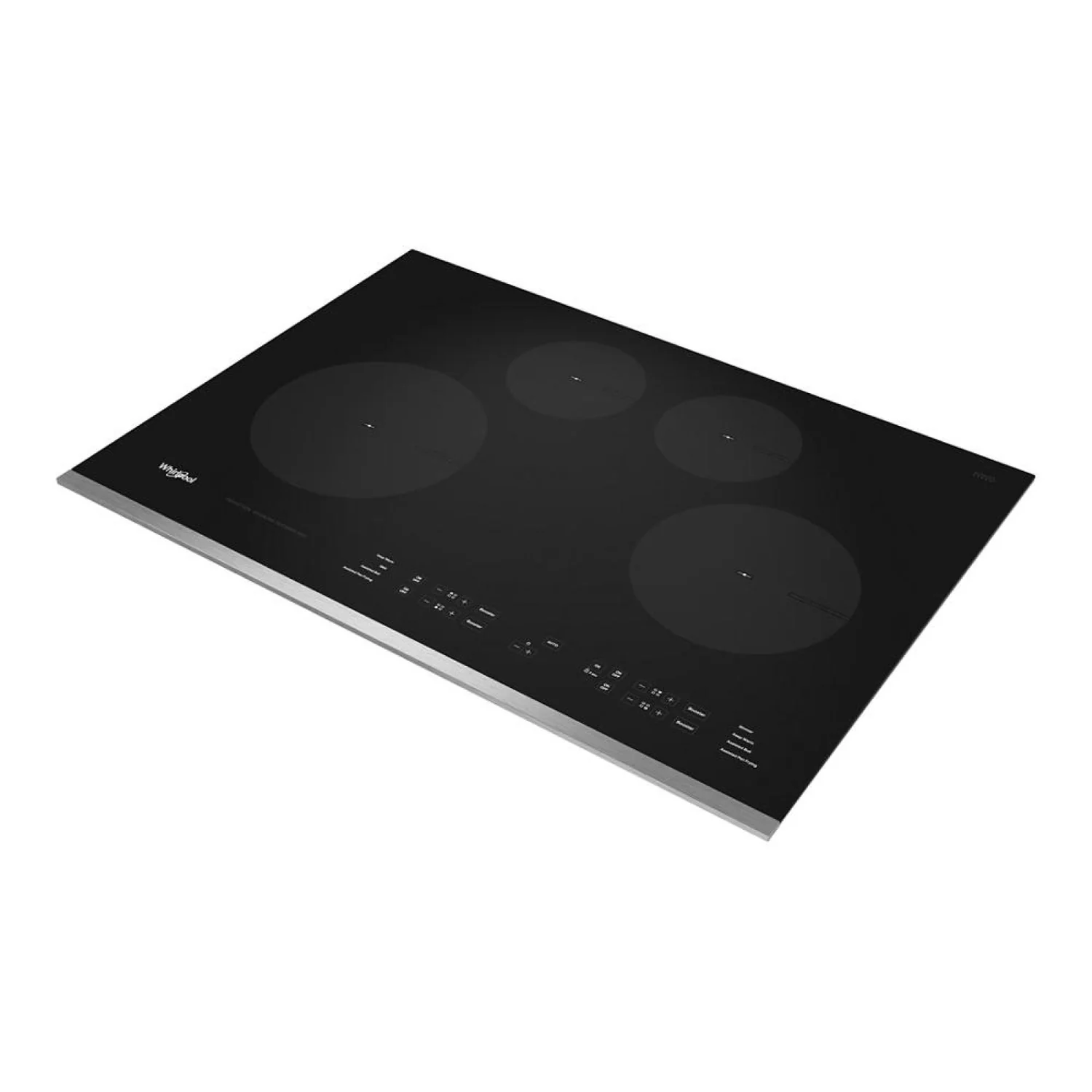 Whirlpool 30" 4-Element Induction Cooktop - Stainless Steel - WCI55US0JS