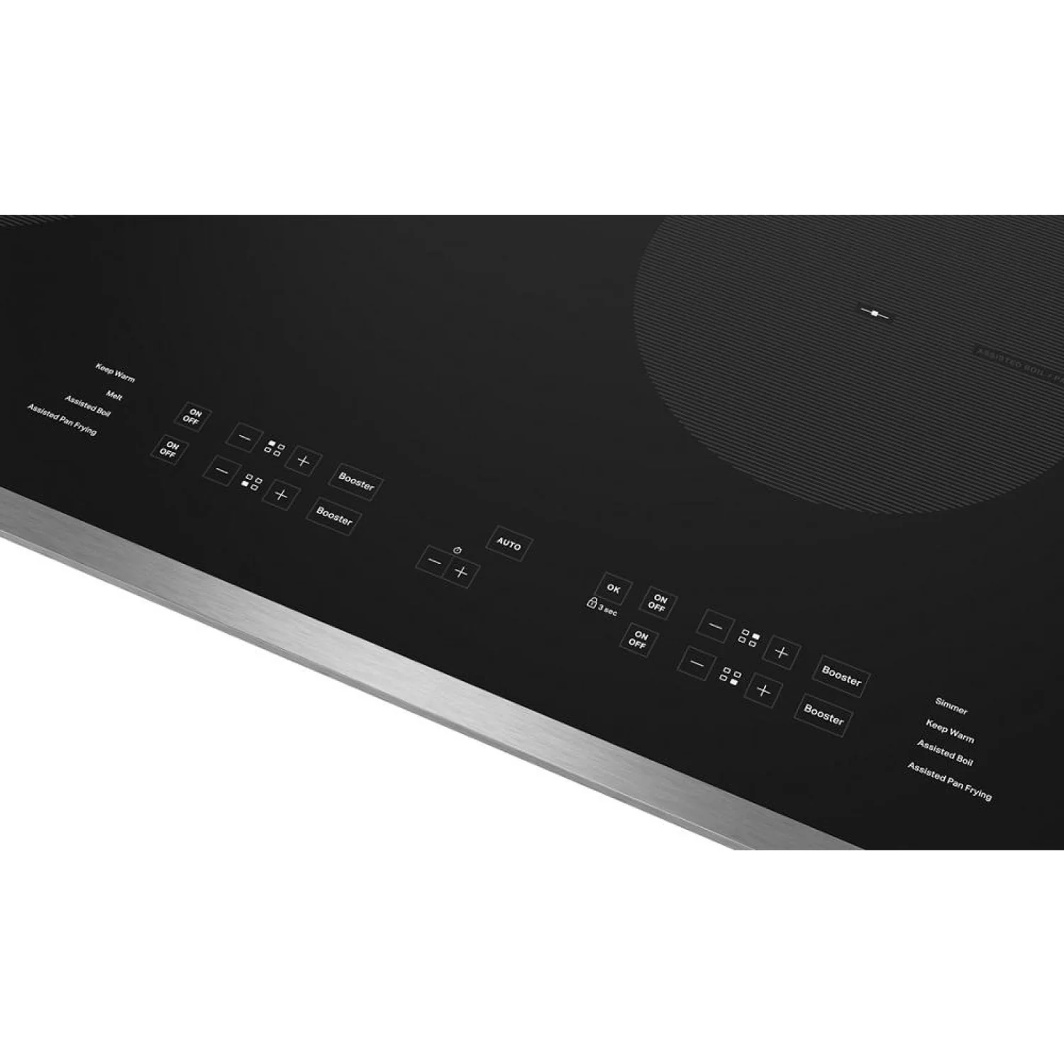 Whirlpool 30" 4-Element Induction Cooktop - Stainless Steel - WCI55US0JS