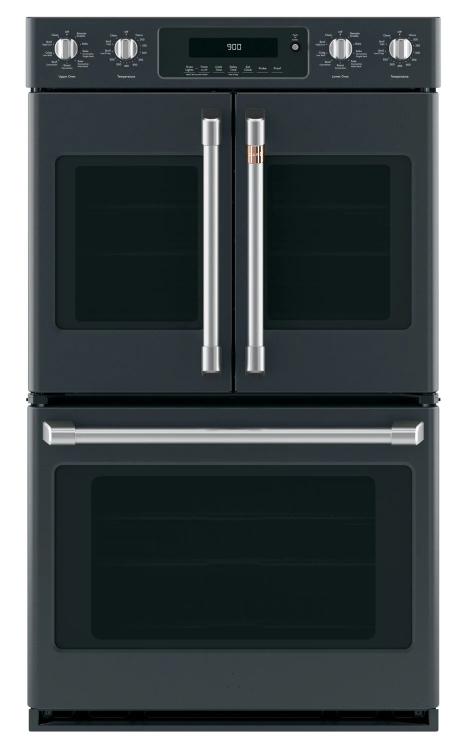 Caf¨¦ Handle Kit for 30" Wall Oven in Brushed Stainless ¨C CXWDFHKPMSS