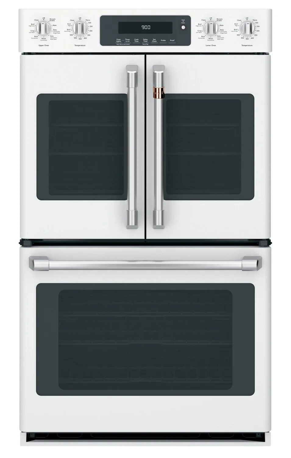 Caf¨¦ Handle Kit for 30" Wall Oven in Brushed Stainless ¨C CXWDFHKPMSS