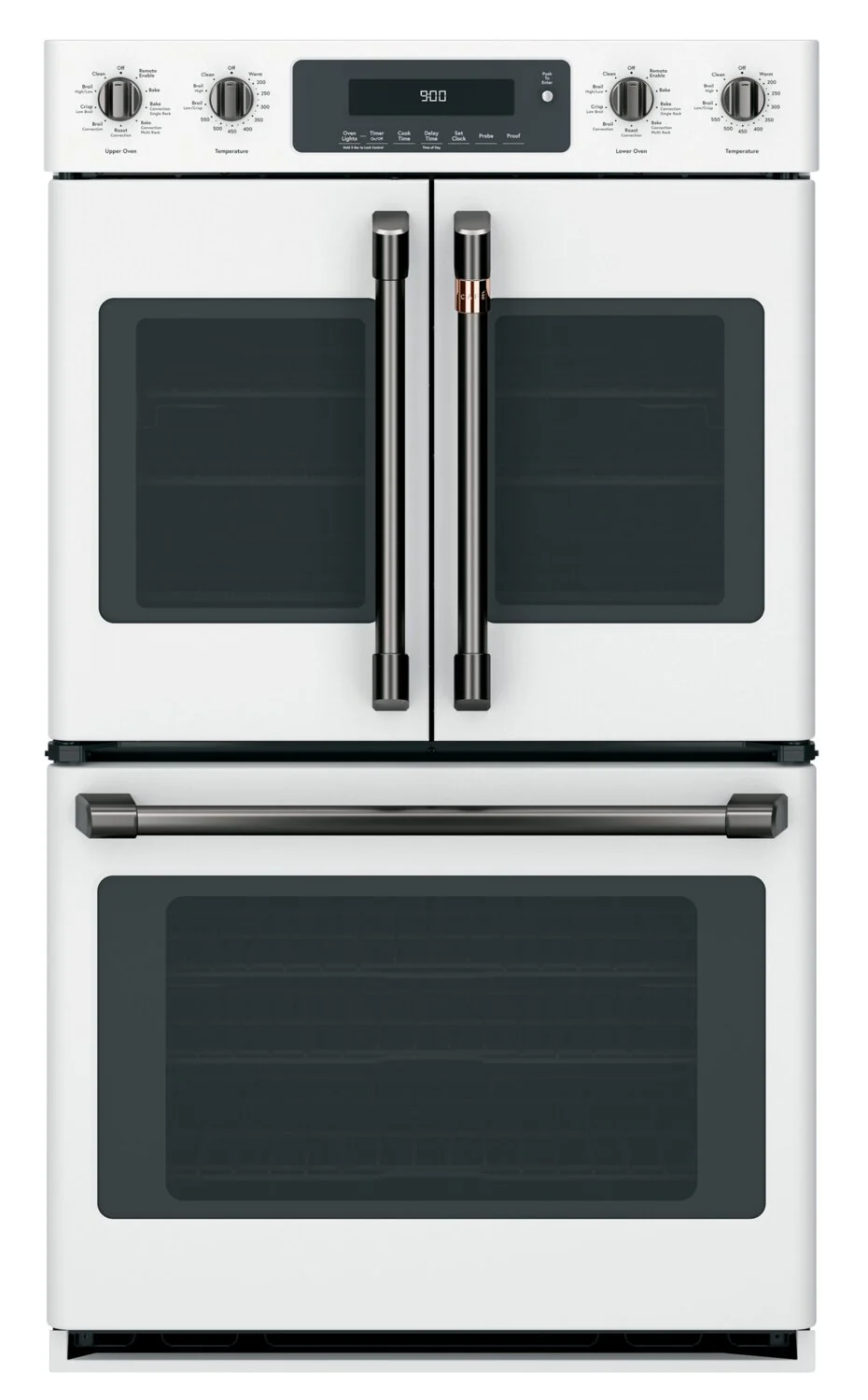 Caf¨¦ Handle Kit for 30" Wall Oven in Brushed Black - CXWDFHKPMBT