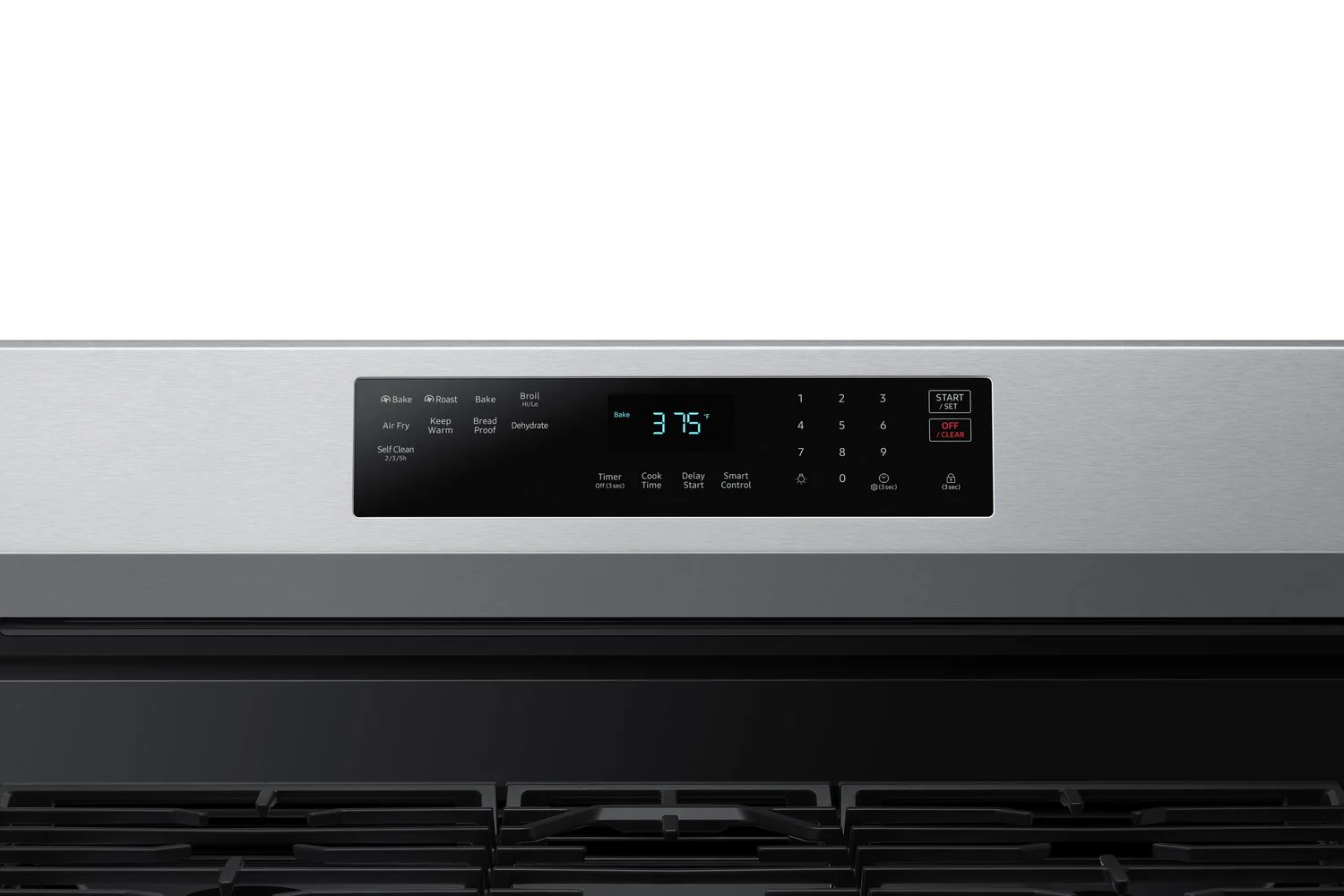 1186-samsung-6-cu-ft-smart-gas-free-standing-range-with-air-fry-stainless-steel-nx60a6511ss-aa-5.webp Samsung 6 Cu. Ft. Smart Gas Free Standing Range with Air Fry - Stainless Steel - NX60A6511SS/AA
