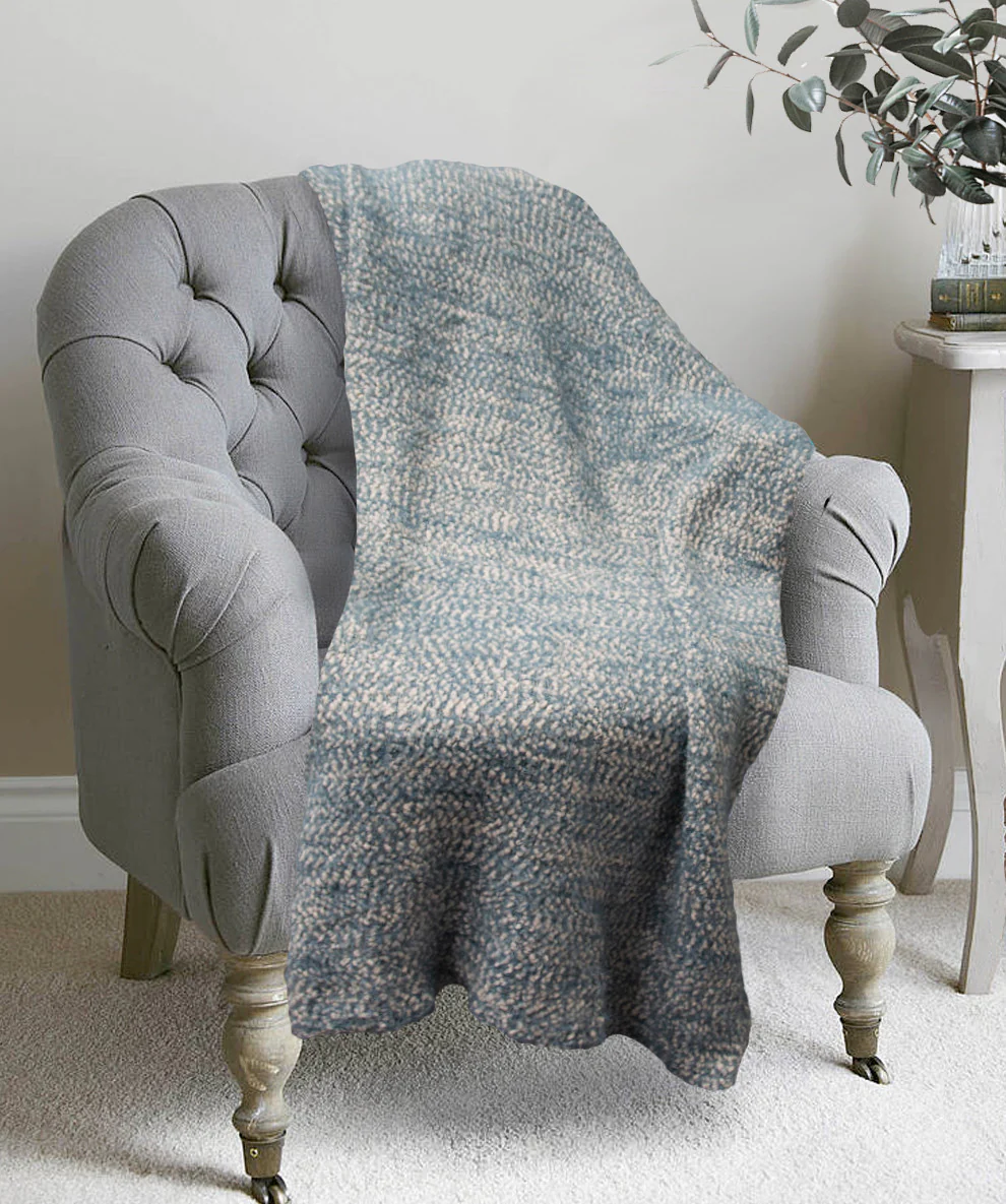 Dauphin 50" x 60" Throw - Blue