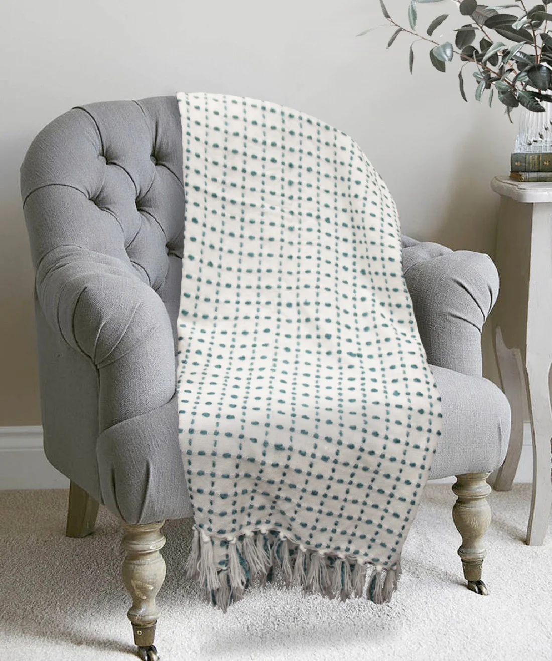 Layland 50" x 60" Throw - Green