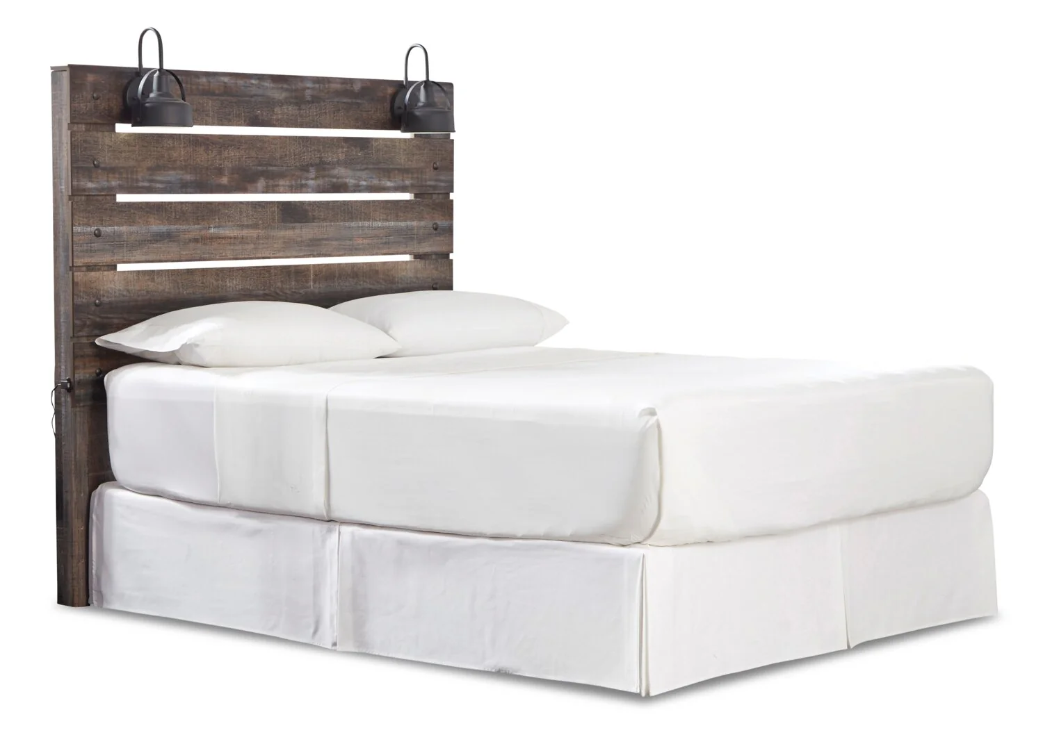 1298-abby-panel-headboard-with-led-light-usb-ports-brown-queen-size-3.webp Abby Panel Headboard with LED Light & USB Ports, Brown - Queen Size