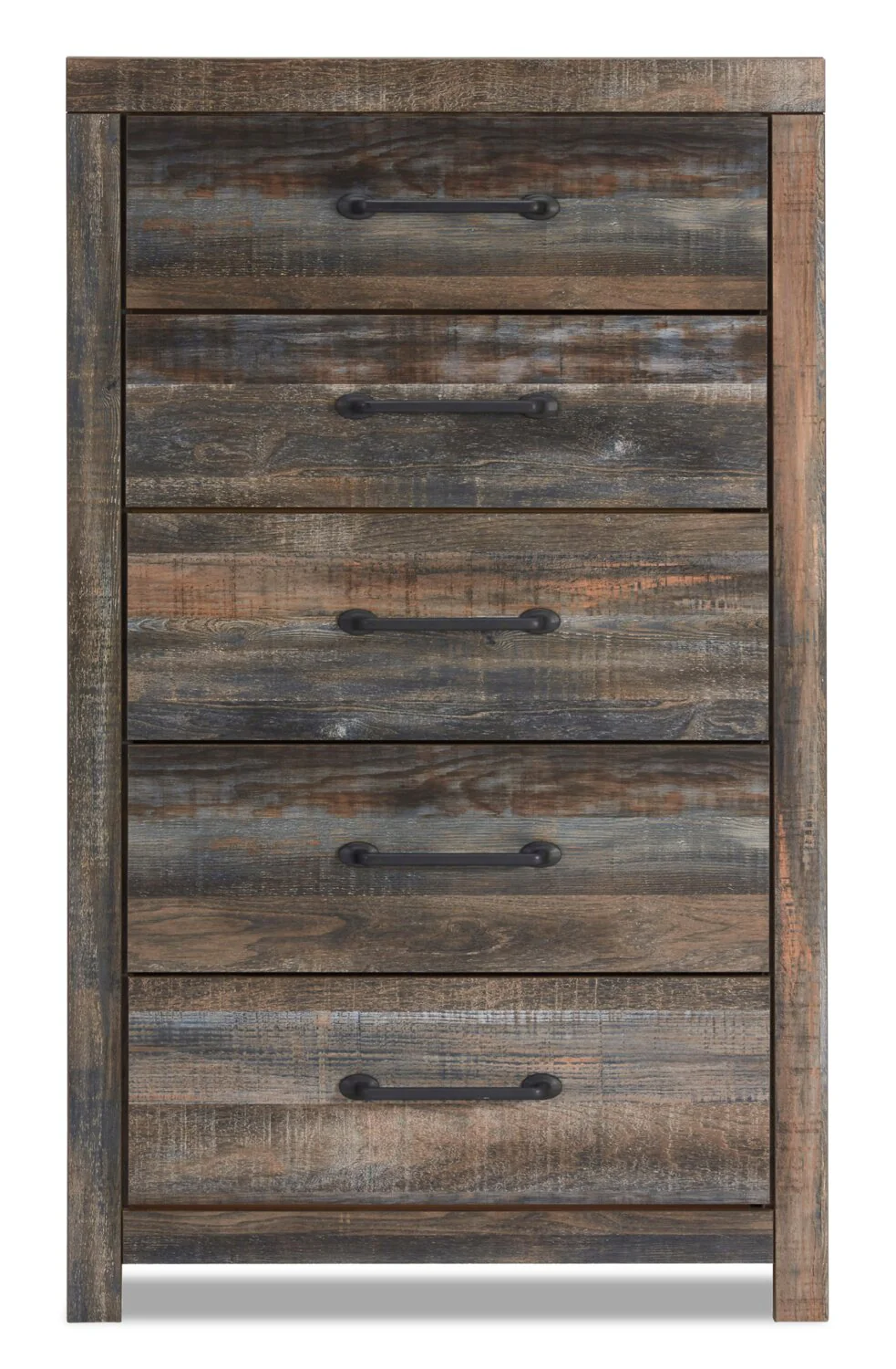 Abby Bedroom Chest of Drawers, 5-Drawer, 31.7"W x 53.9"H - Brown