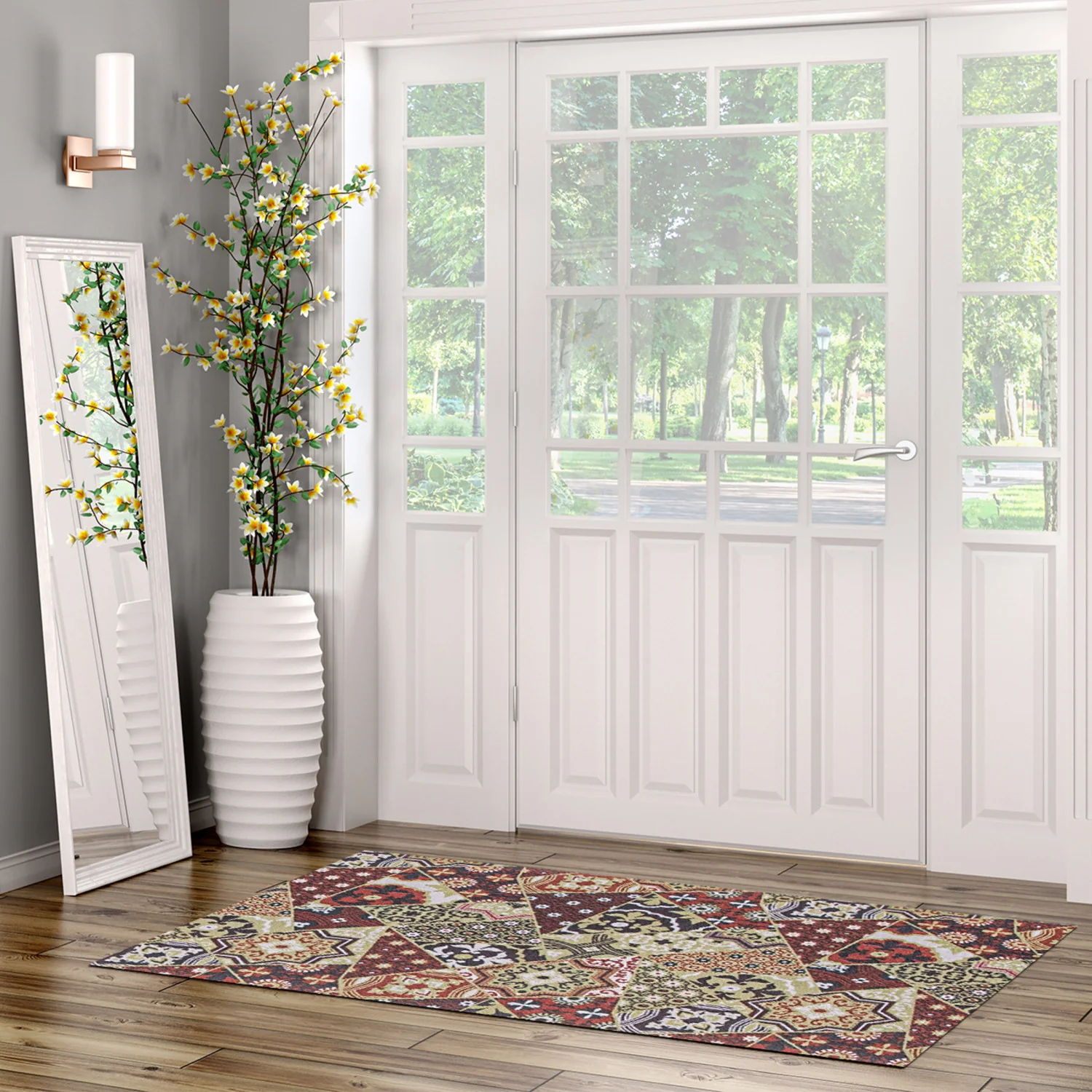 1418-bellezza-red-2-2-x-5-0-area-rug-s-of-2-4.webp Bellezza Red 2'2" x 5'0" Area Rug - S of 2