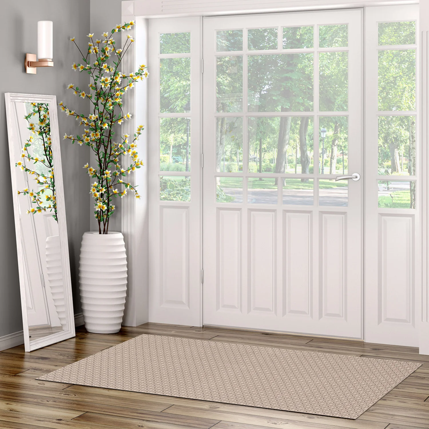 1423-bellezza-taupe-2-2-x-6-0-area-rug-s-of-2-4.webp Bellezza Taupe 2'2" x 6'0" Area Rug - S of 2
