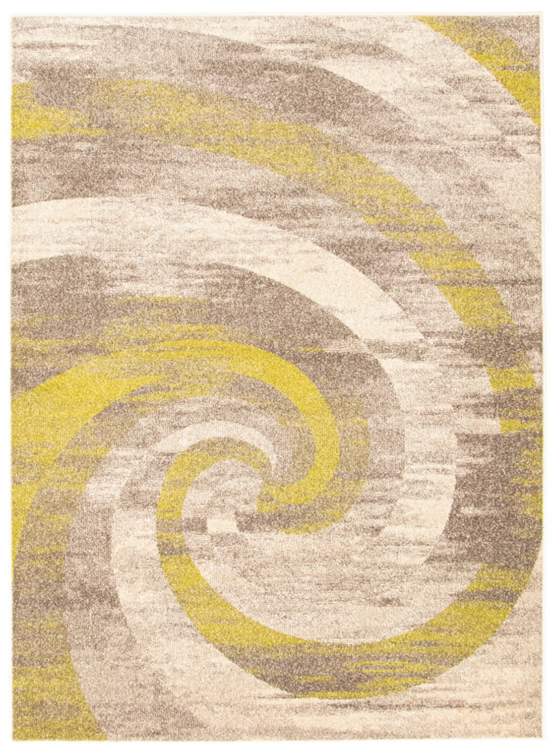 Korra Ivory / Green 3'11" x 5'7" Area Rug
