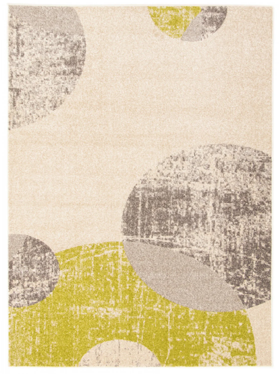 Ellegance Ivory / Green 7'10" x 10'2" Area Rug