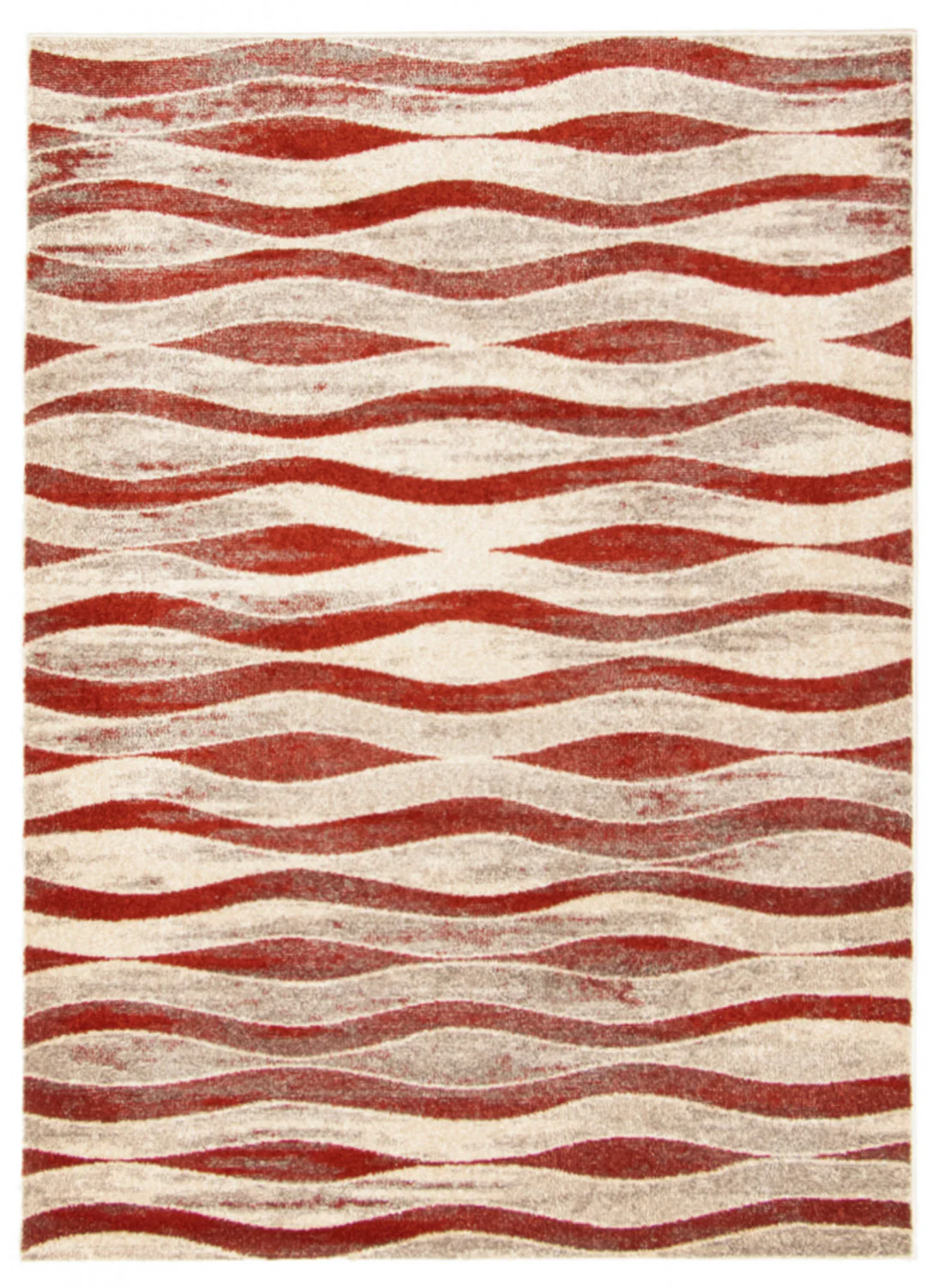 Arusha Ivory / Red 6'7" x 9'6" Area Rug