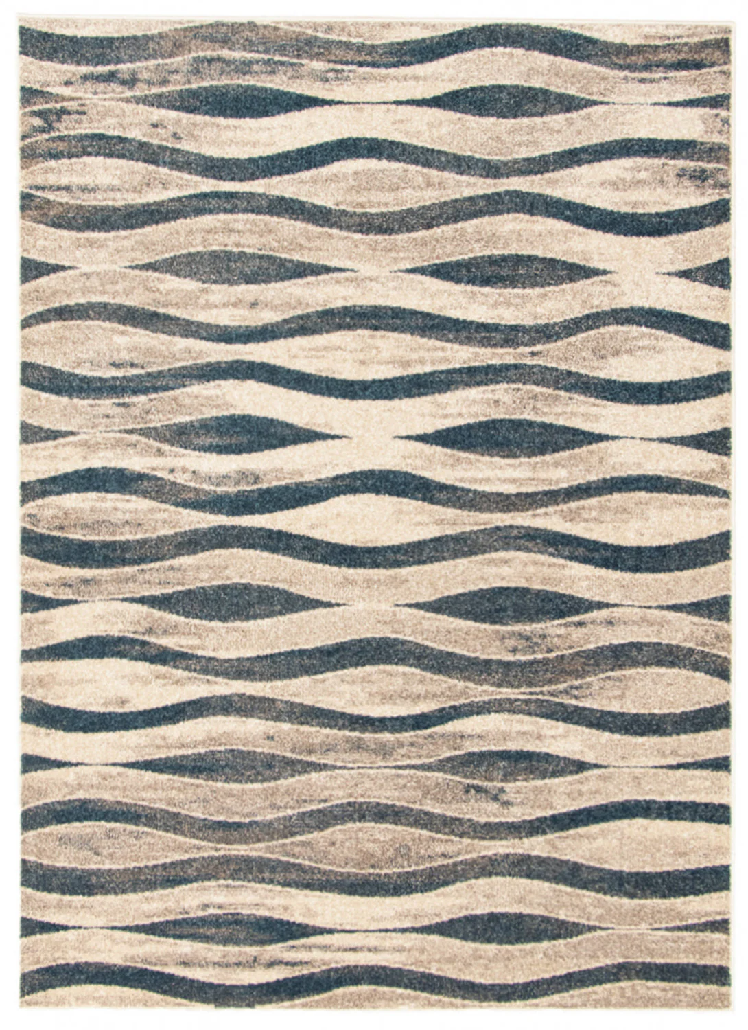 Arusha Ivory / Blue 6'7" x 9'6" Area Rug