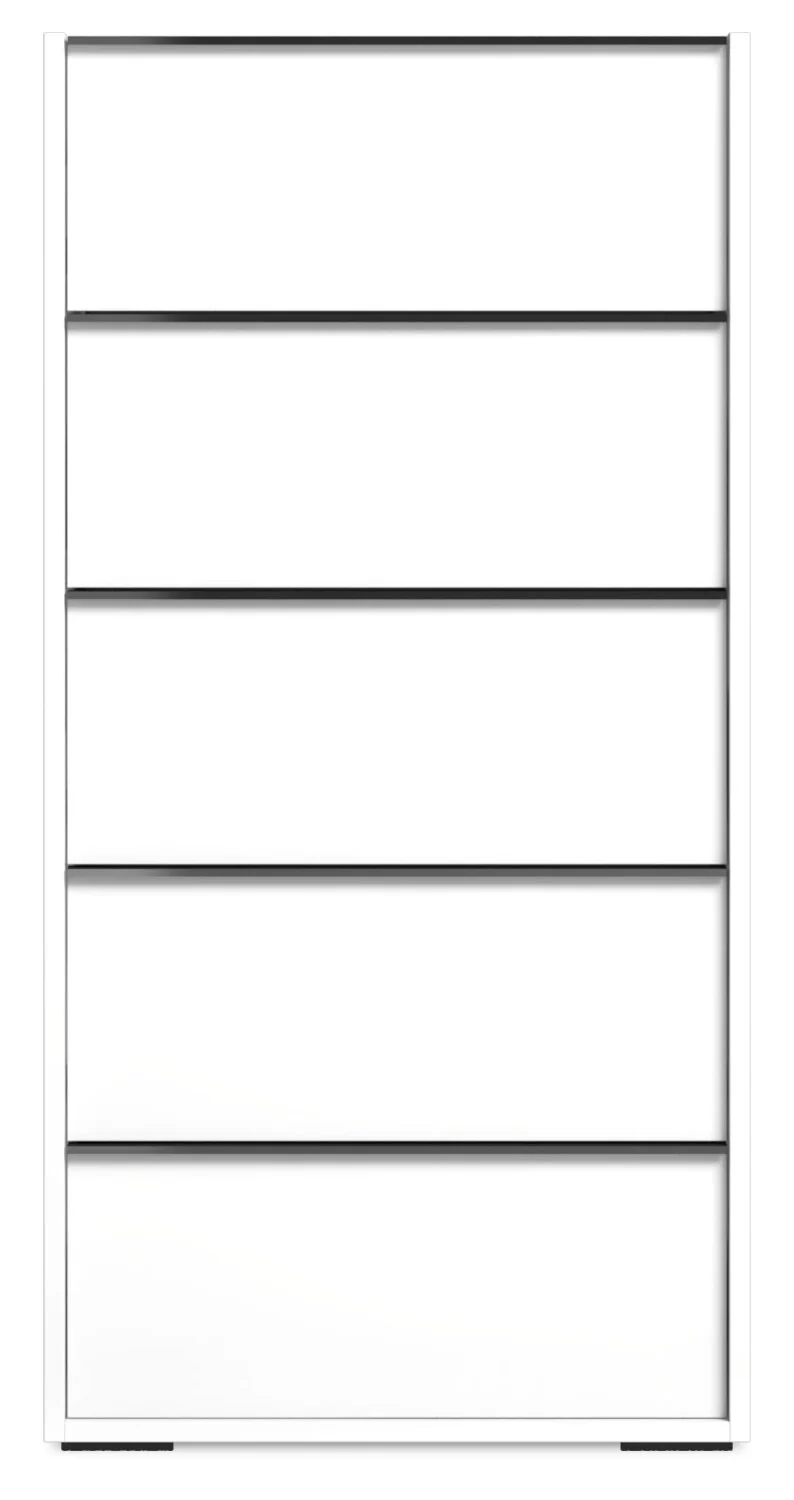1578-raia-bedroom-chest-of-drawers-5-drawer-made-in-italy-23-w-x-53-5-h-modern-white-2.webp Raia Bedroom Chest of Drawers, 5-Drawer - Made in Italy, 23"W x 53.5"H, Modern - White