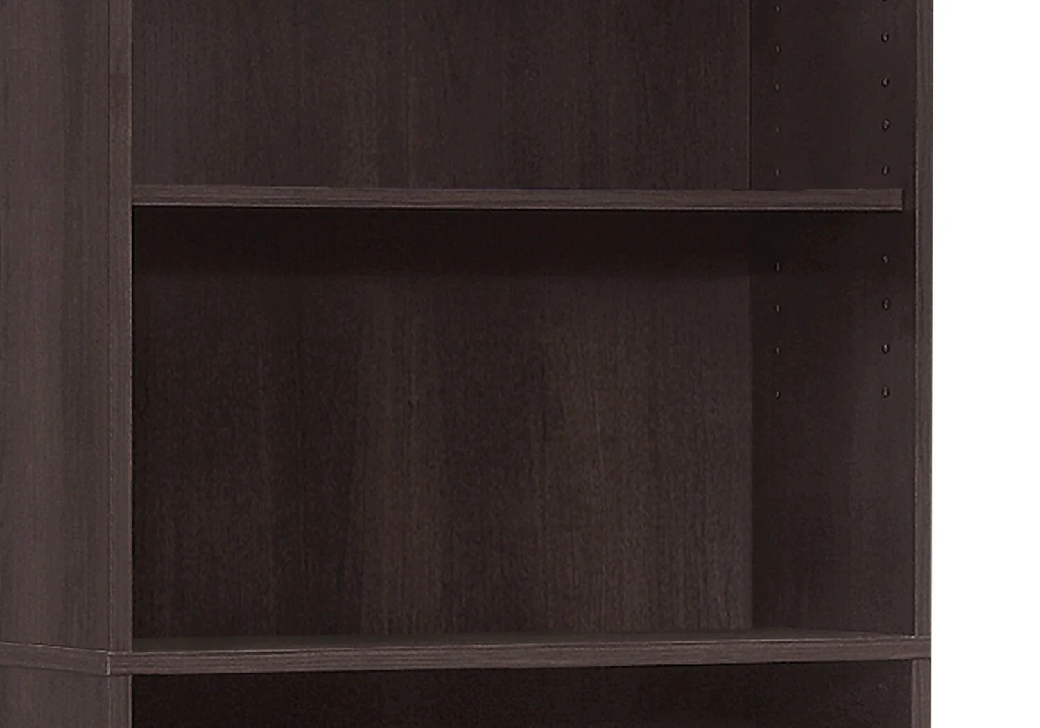 Slade 24.75" 5-Shelf Bookcase - Espresso