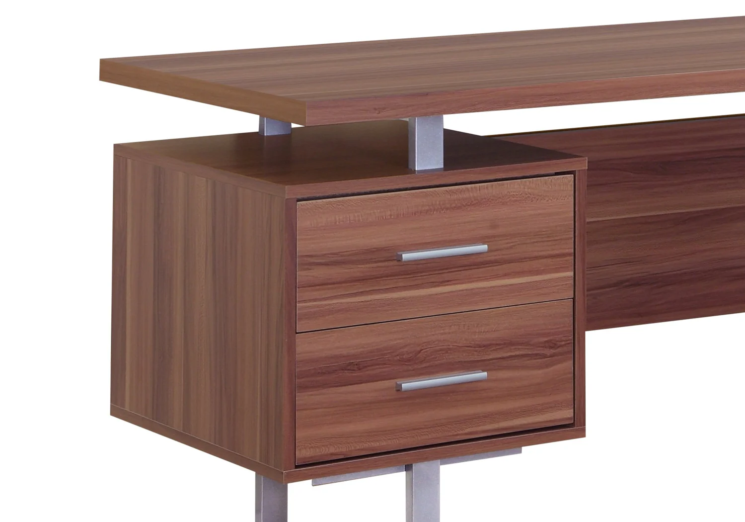 1625-teagan-60-reversible-office-desk-with-3-drawers-light-walnut-2.webp Teagan 60" Reversible Office Desk with 3-Drawers - Light Walnut