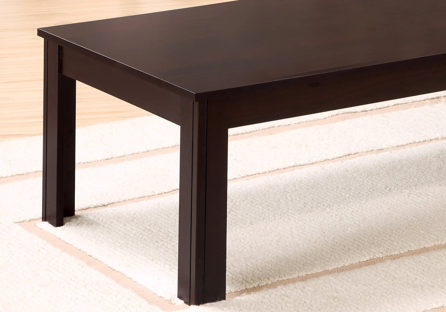 Kiana 44" Modern 3-Pack Coffee + 2 End Tables - Espresso