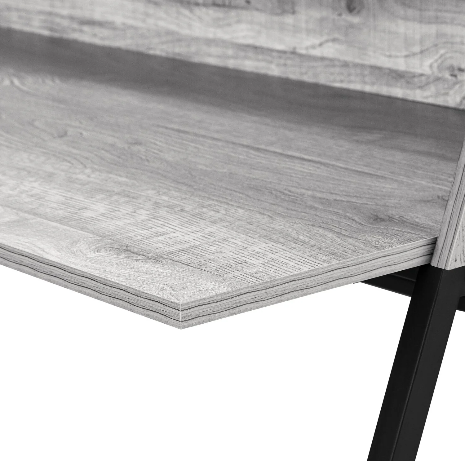 1646-lawson-47-25-office-desk-with-small-hutch-grey-4.webp Lawson 47.25" Office Desk with Small Hutch - Grey