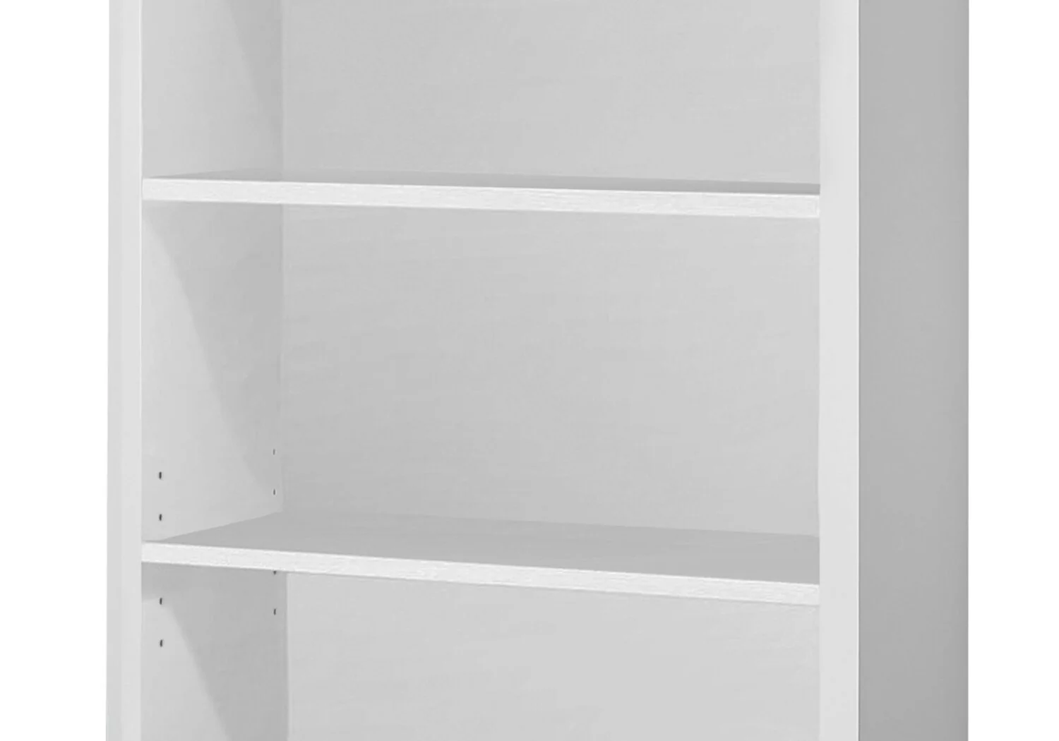 Slade 23.75" 4-Shelf Bookcase - White