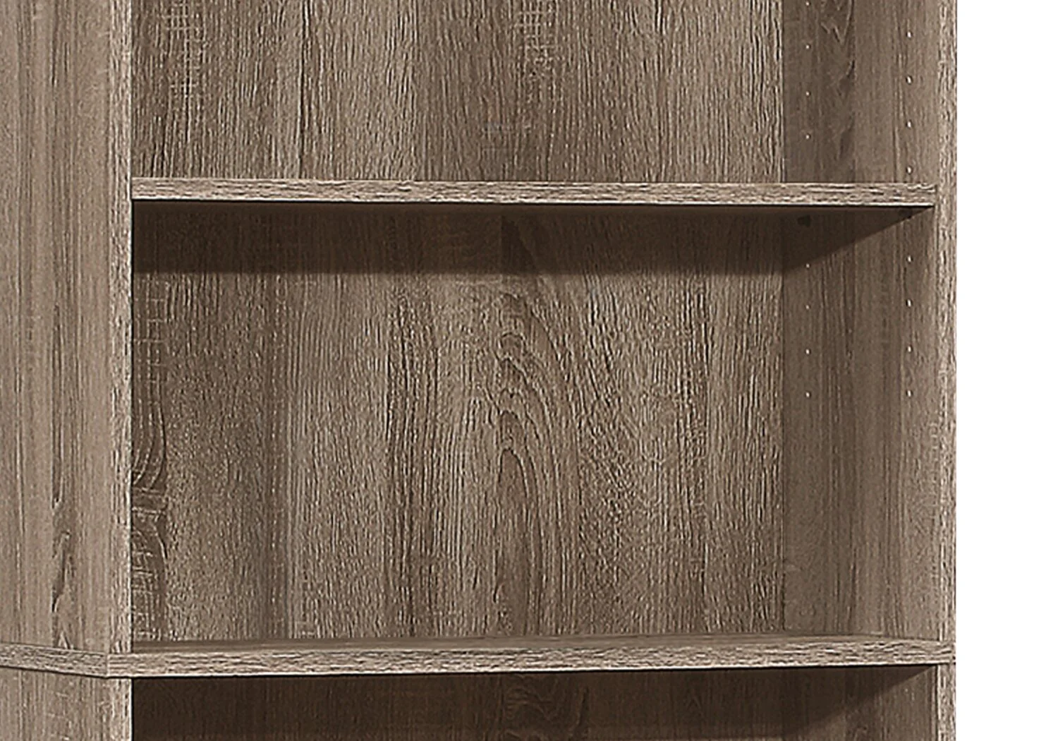 Slade 24.75" 5-Shelf Bookcase - Dark Taupe