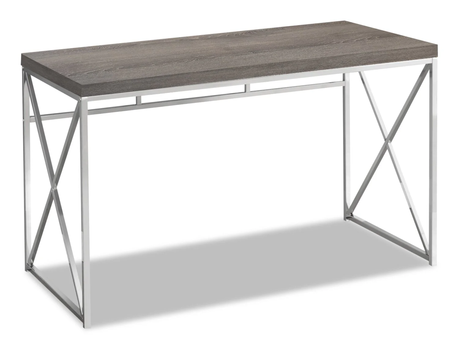 Paxton 47.25" Office Desk - Dark Taupe