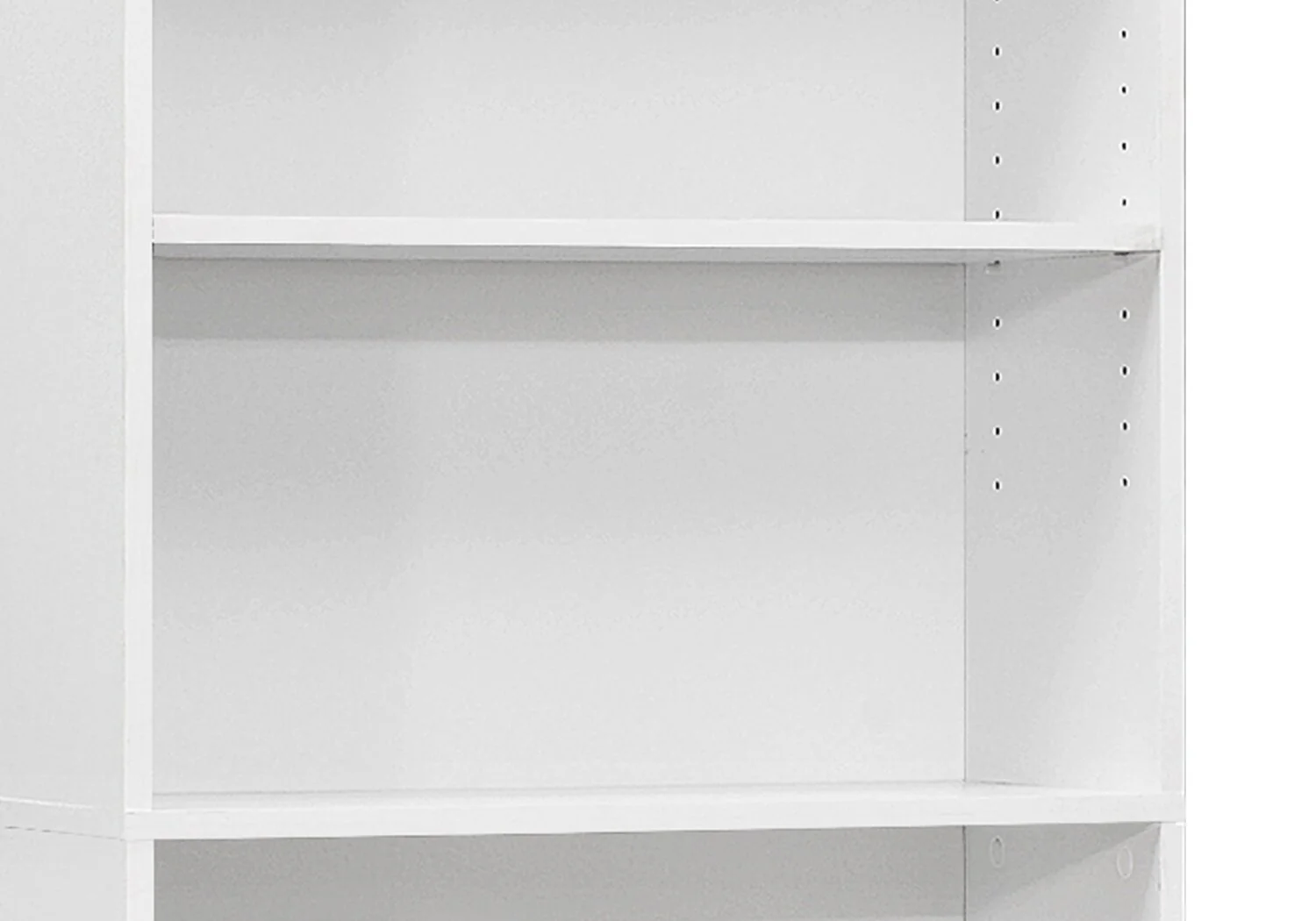 Slade 24.75" 5-Shelf Bookcase - White