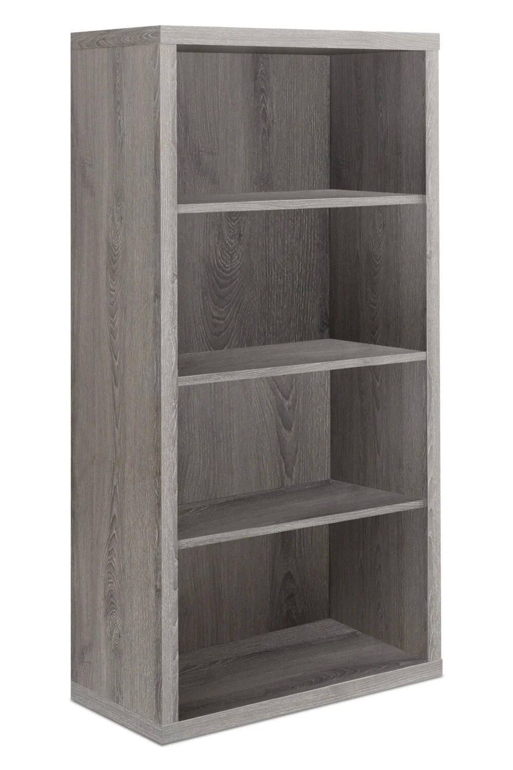 Slade 23.75" 4-Shelf Bookcase - Dark Taupe