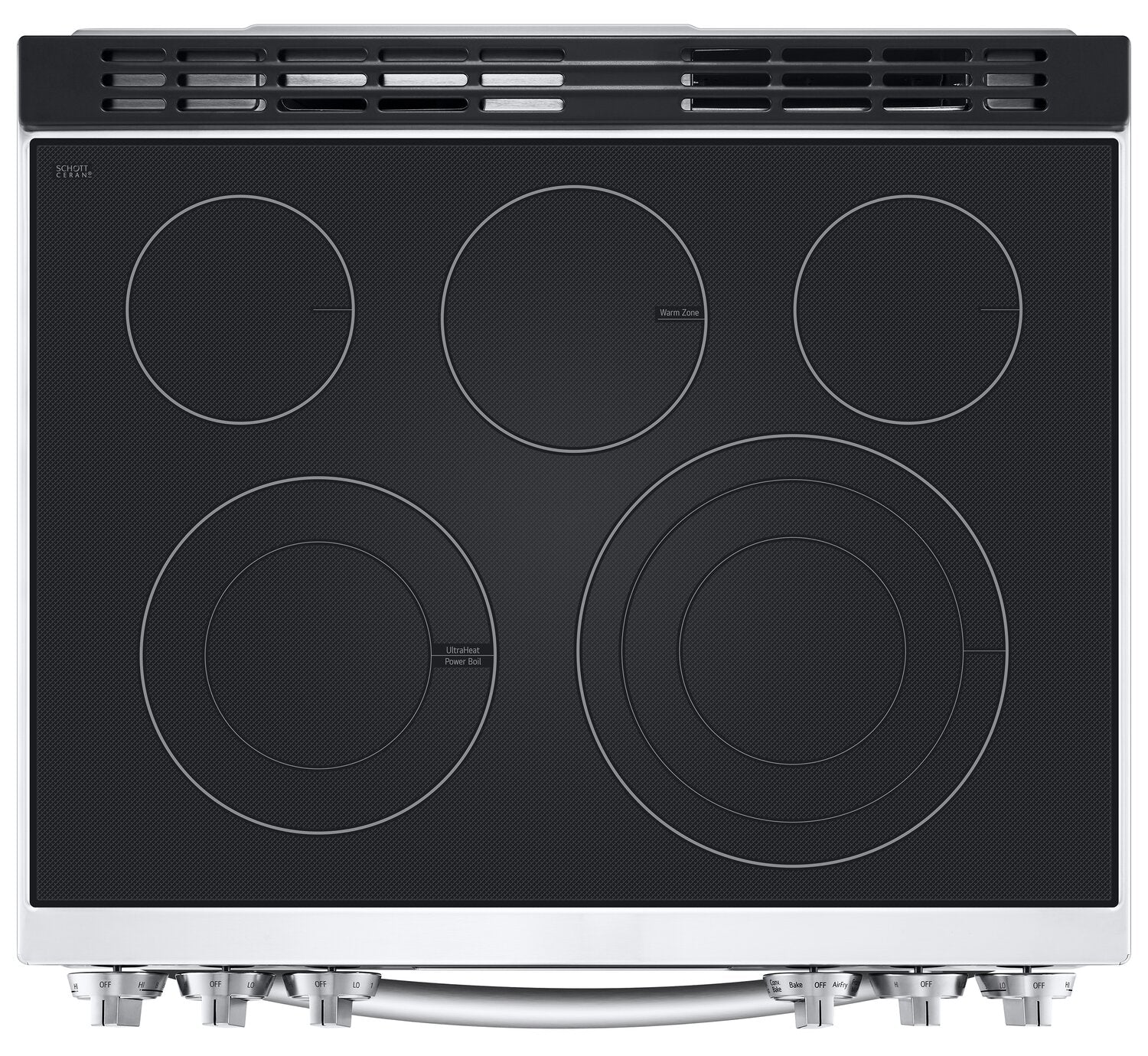 LG 6.3 Cu. Ft. Smart Electric Range with Air Fry and ProBake Convection? - Smudge Proof Stainless Steel - LSEL6335F