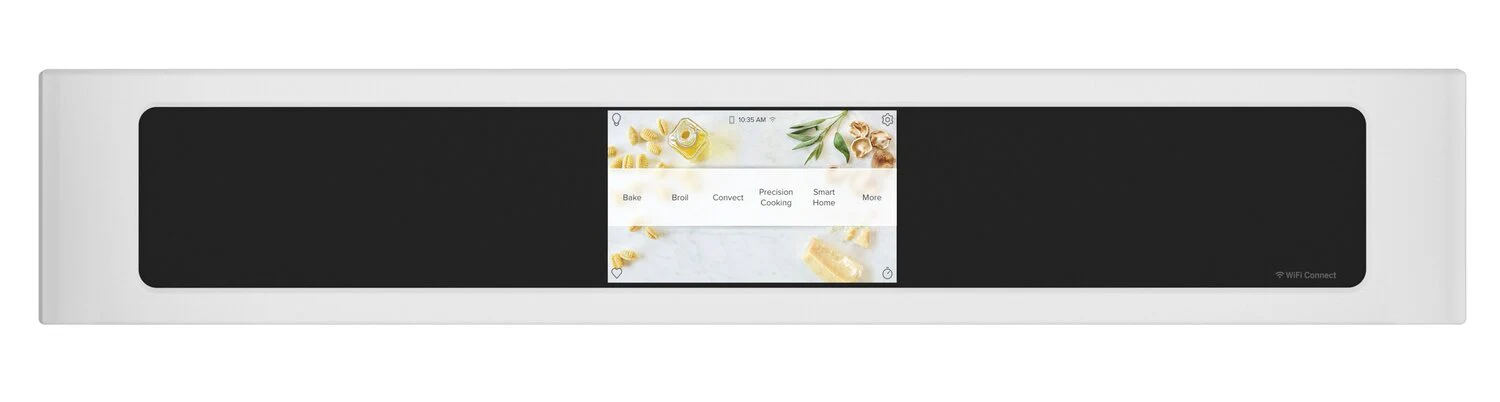 Cafe 30" 10 Cu. Ft. Electric Double Wall Oven with True European Convection - Matte White - CTD90DP4NW2