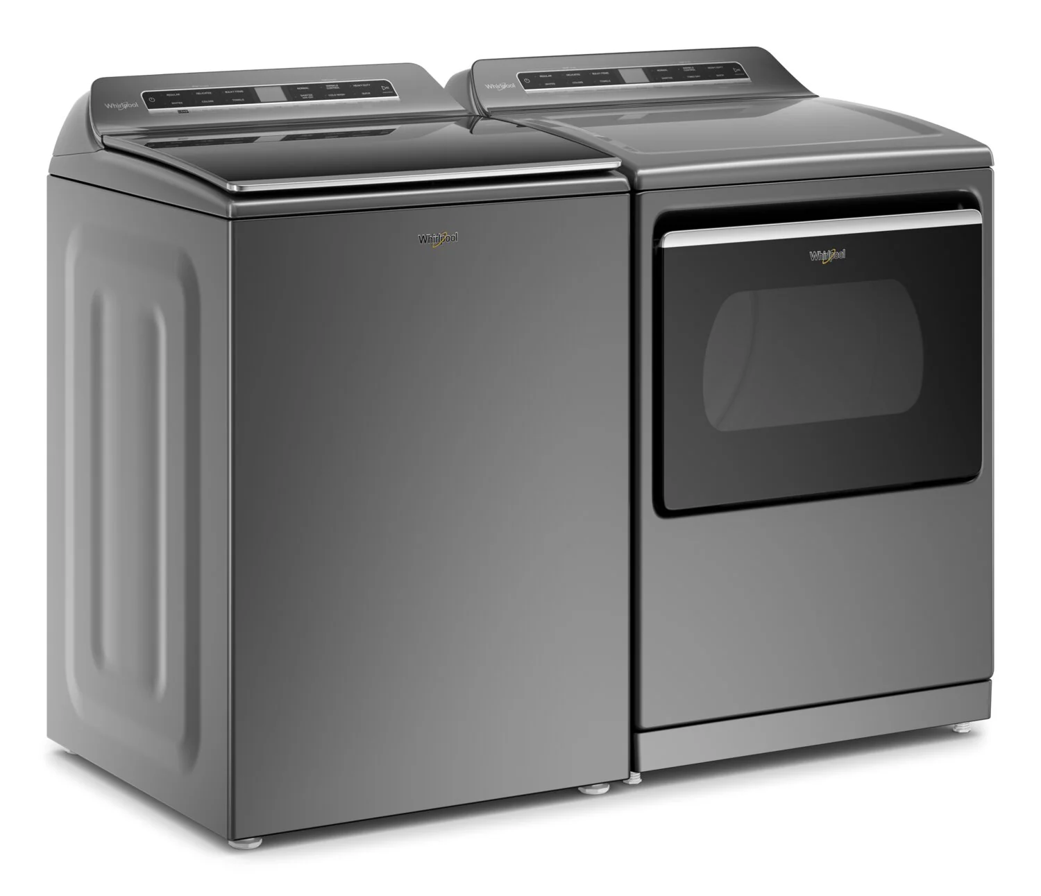 Whirlpool 6.0 Cu. Ft. Top-Load Washer and 7.4 Cu. Ft. Electric Dryer