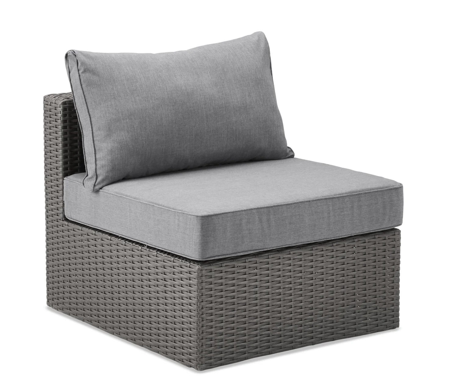 Morris 10-Piece Outdoor Patio Set - Hand-Woven Resin Wicker, UV & Weather Resistant - Grey