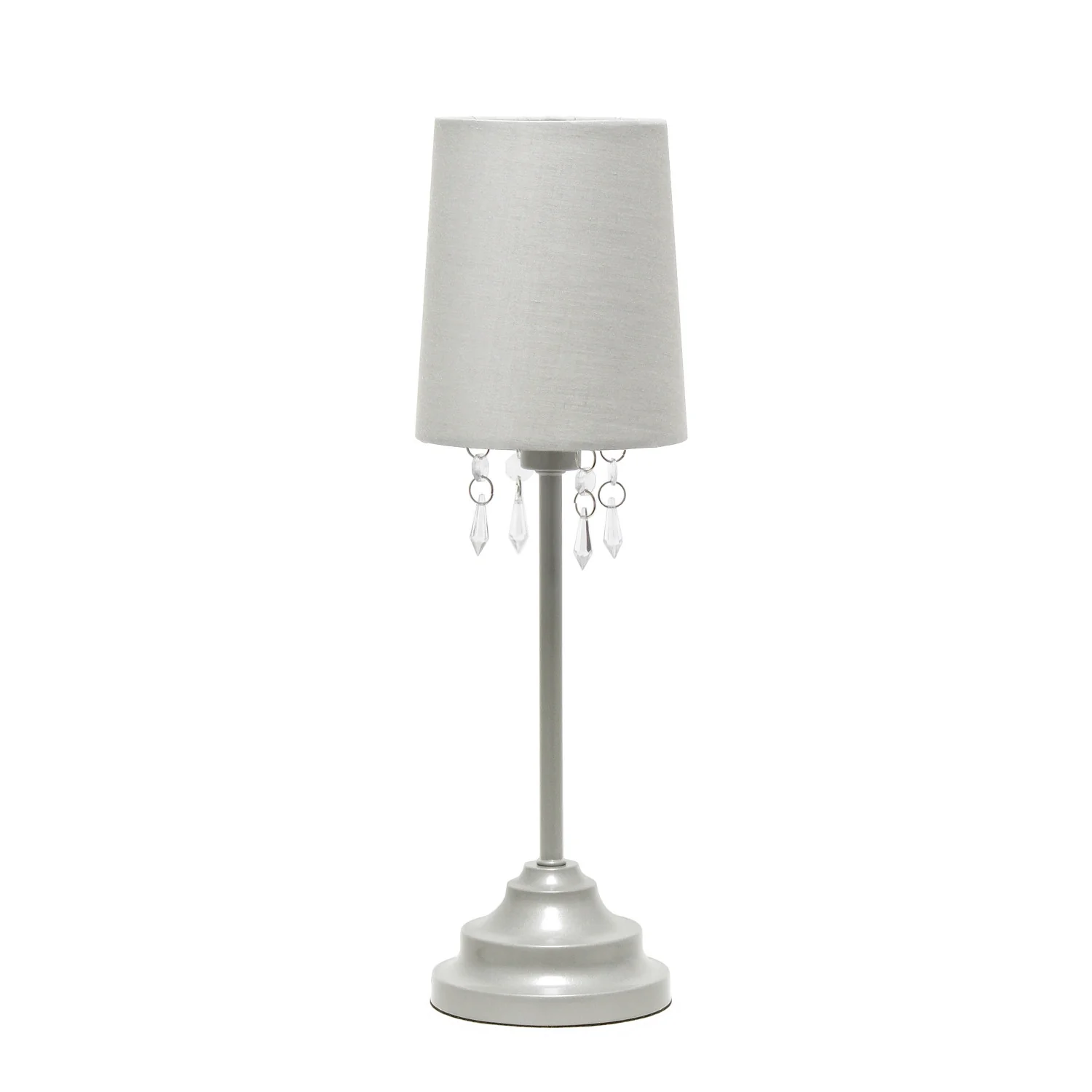 1798-simple-designs-table-lamp-with-fabric-shade-and-hanging-acrylic-beads-1.webp Simple Designs Table Lamp with Fabric Shade And Hanging Acrylic Beads