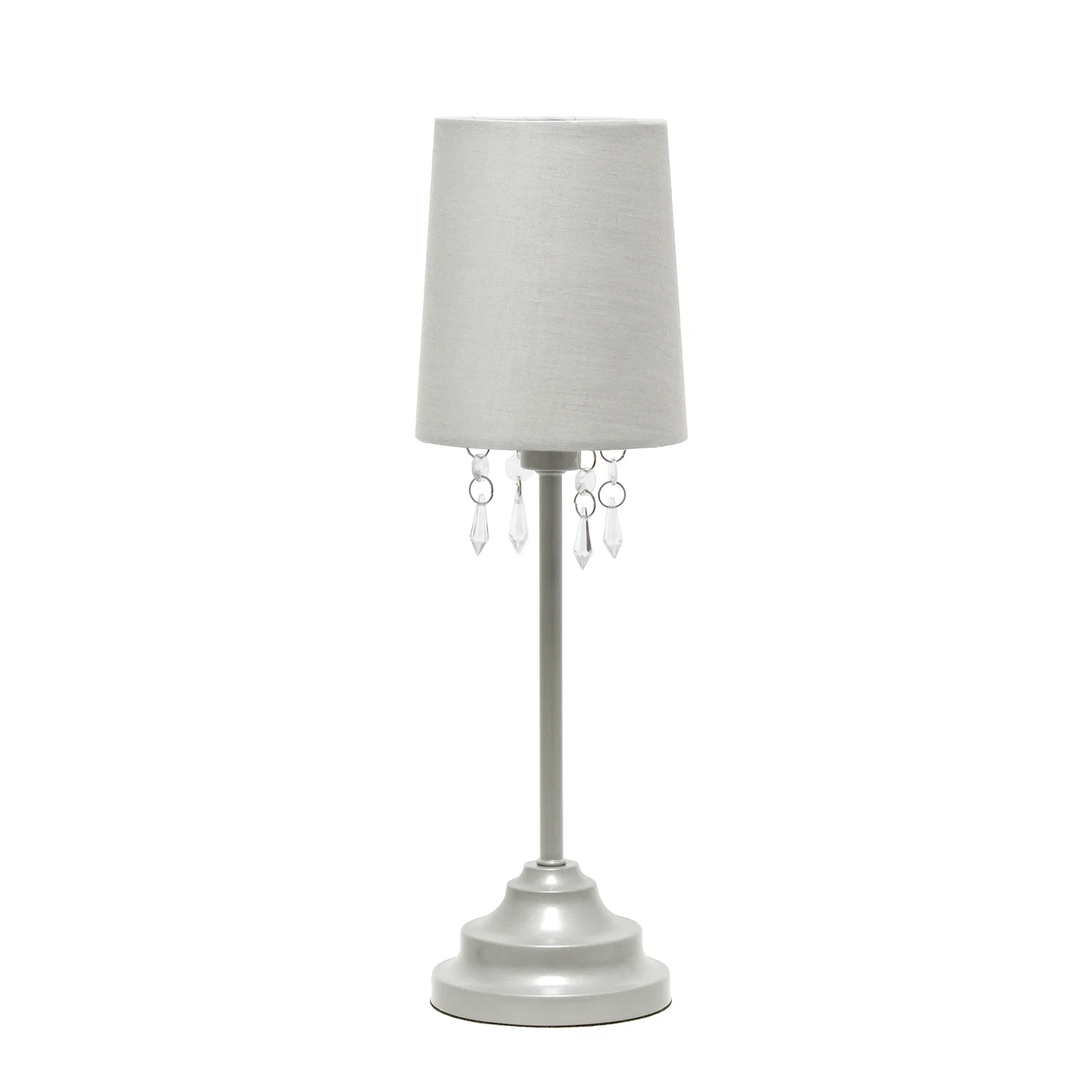 1798-simple-designs-table-lamp-with-fabric-shade-and-hanging-acrylic-beads-2.webp Simple Designs Table Lamp with Fabric Shade And Hanging Acrylic Beads