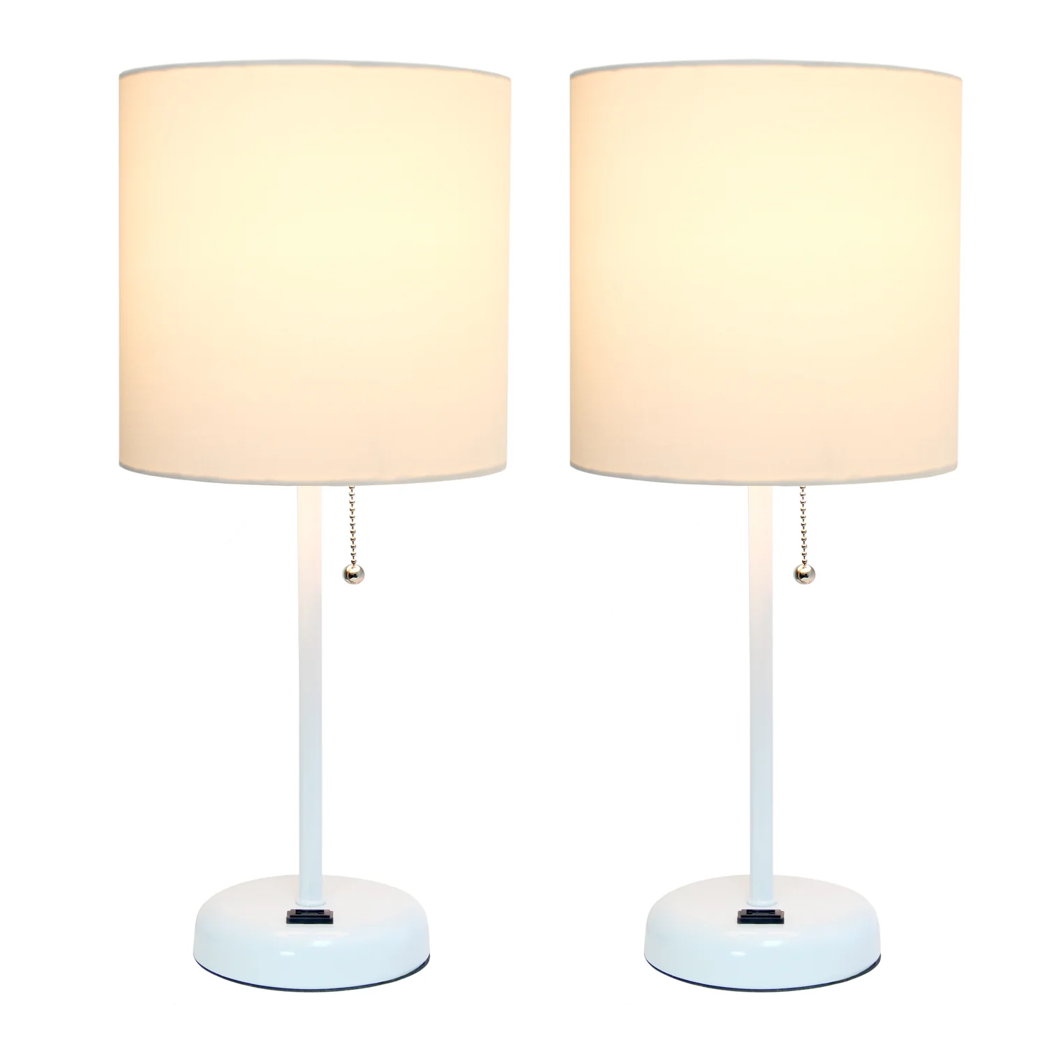 1815-limelights-white-stick-lamp-with-charging-outlet-and-fabric-shade-2-pack-set-white-lamp-set-3.webp Limelights White Stick Lamp with Charging Outlet And Fabric Shade 2 Pack Set, White Lamp Set
