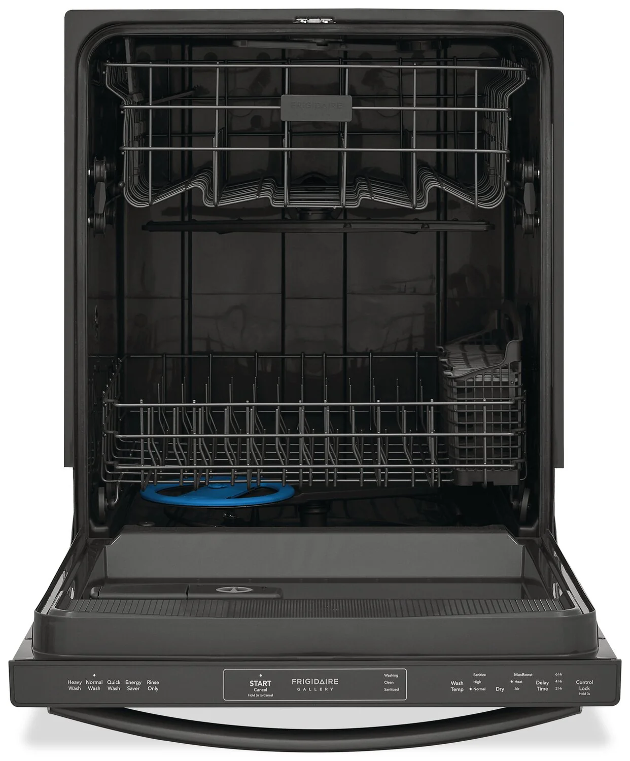 Frigidaire Gallery 24" 52 dBA Built-In Top-Control Dishwasher - Smudge-Proof? Black Stainless Steel - GDPH4515AD