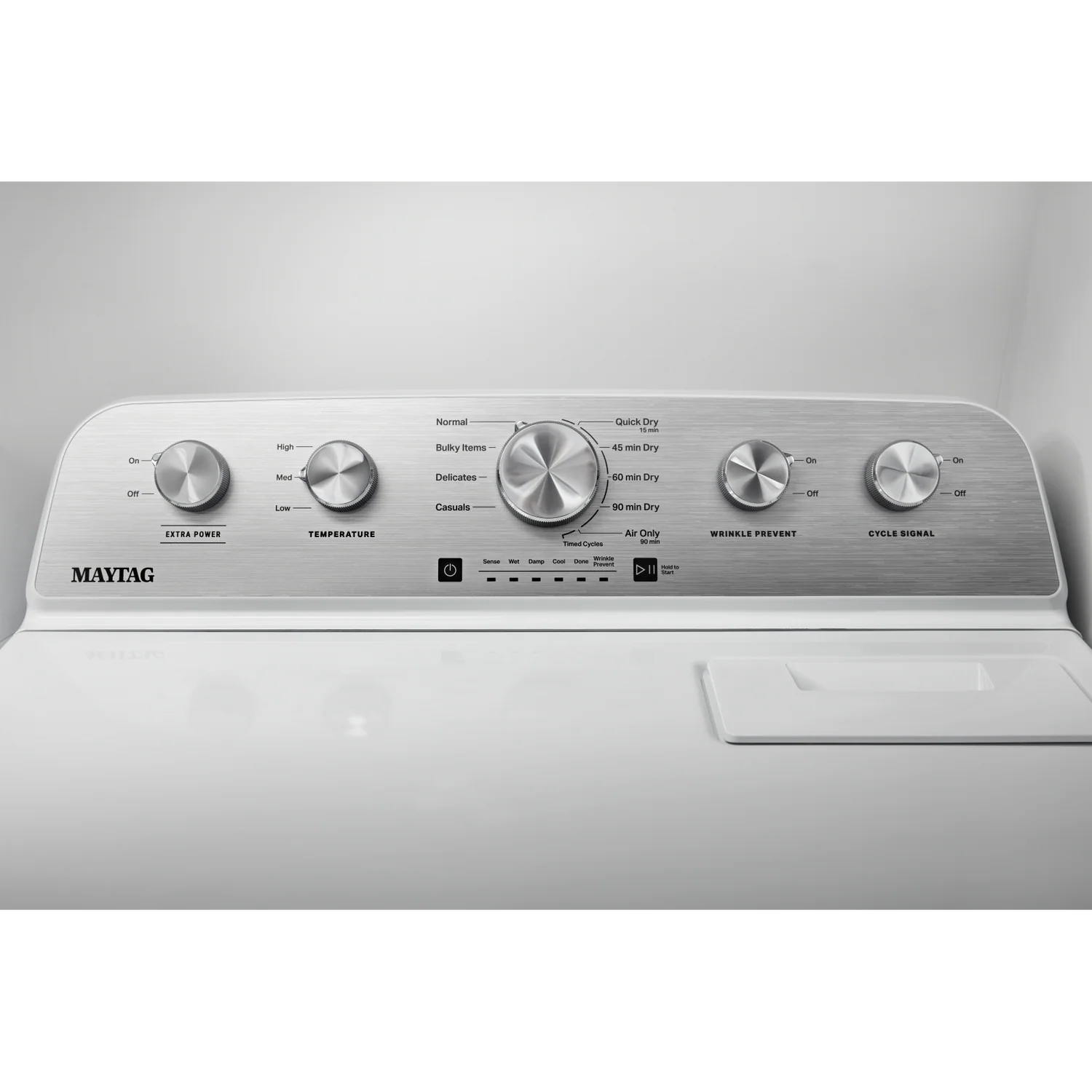Maytag 7 Cu. Ft. Electric Dryer - White - YMED5030MW