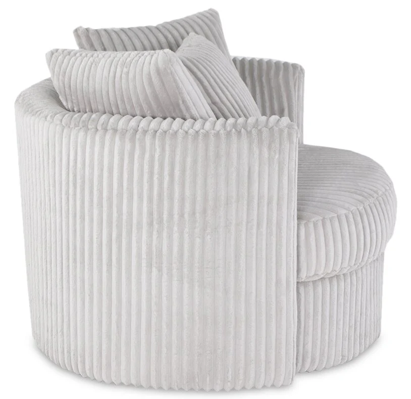 2218-made-in-canada-midi-42-chenille-fabric-swivel-cuddler-accent-chair-groove-mist-grey-3.webp Made in Canada Midi 42" Chenille Fabric Swivel Cuddler Accent Chair - Groove Mist Grey