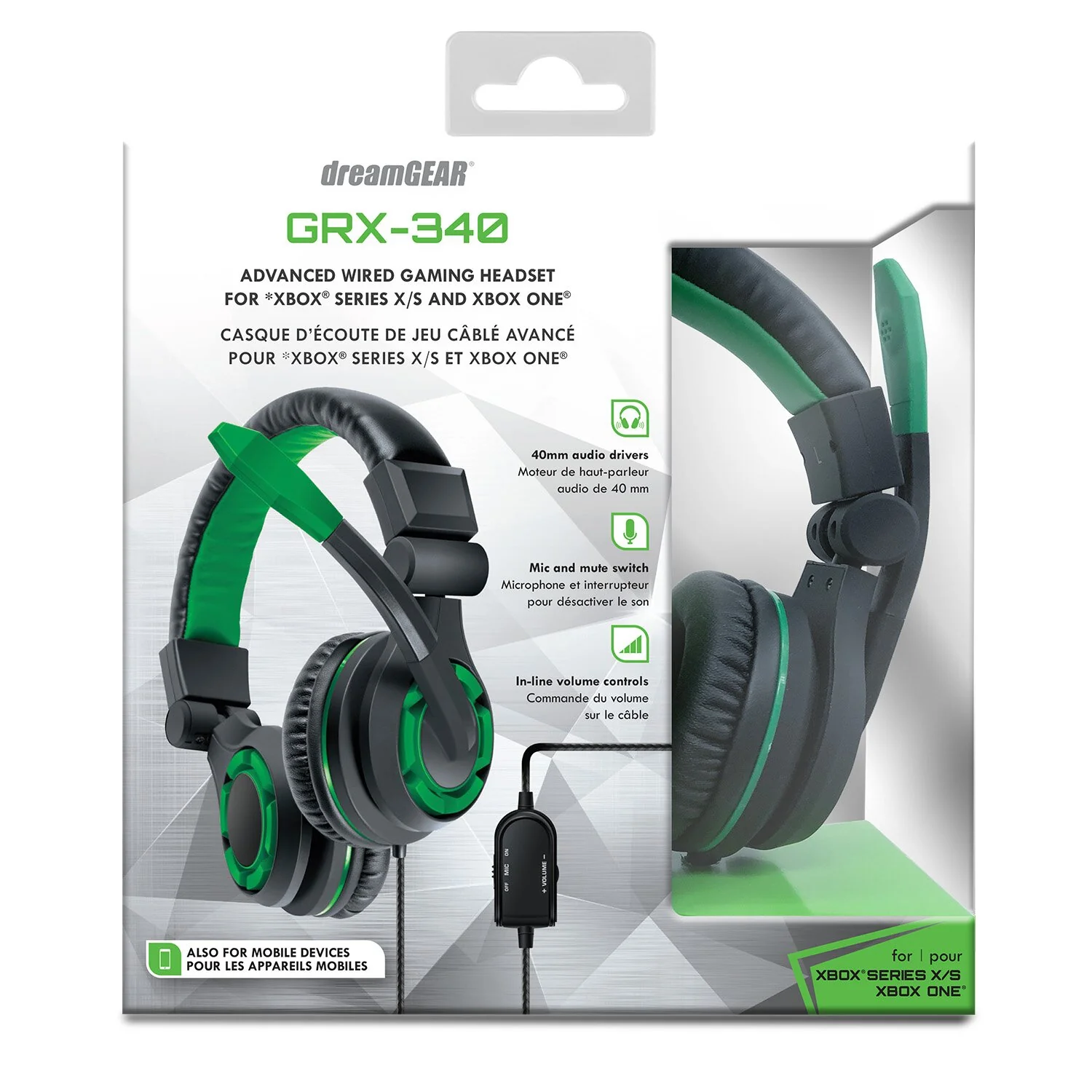 DreamGEAR Advanced Wired Gaming Headset for X-Box? - DG-066155