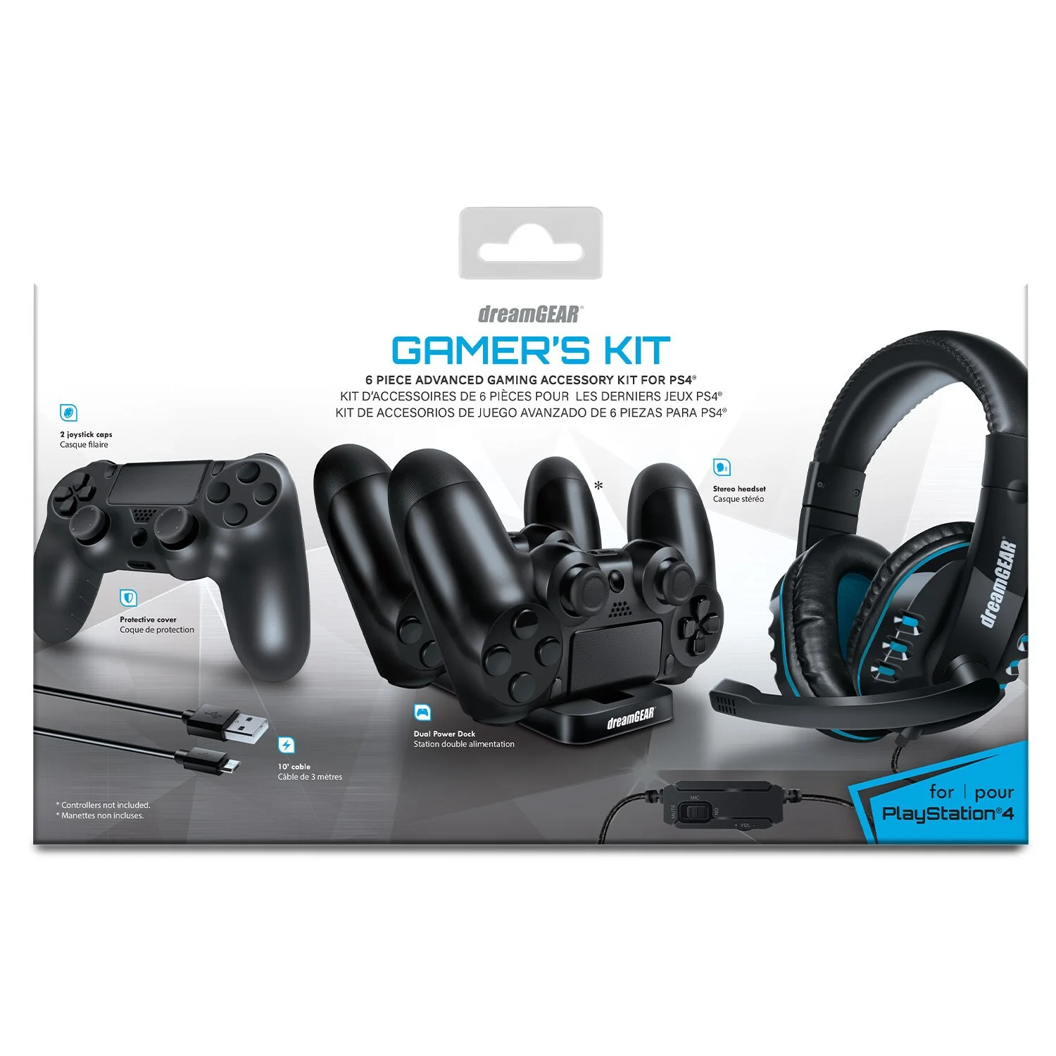 DreamGEAR PS4? 6-in-1 Gamer¡¯s Kit - DG-064366
