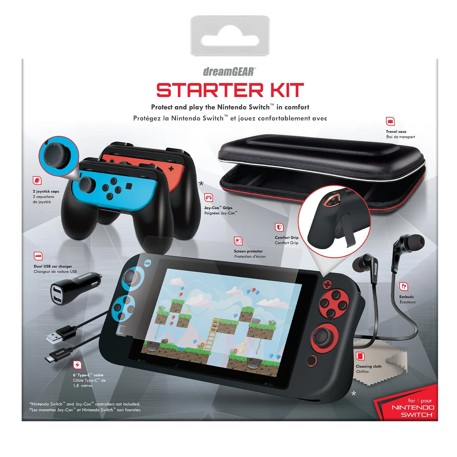 DreamGEAR Starter Kit for Nintendo Switch? - DG-065028